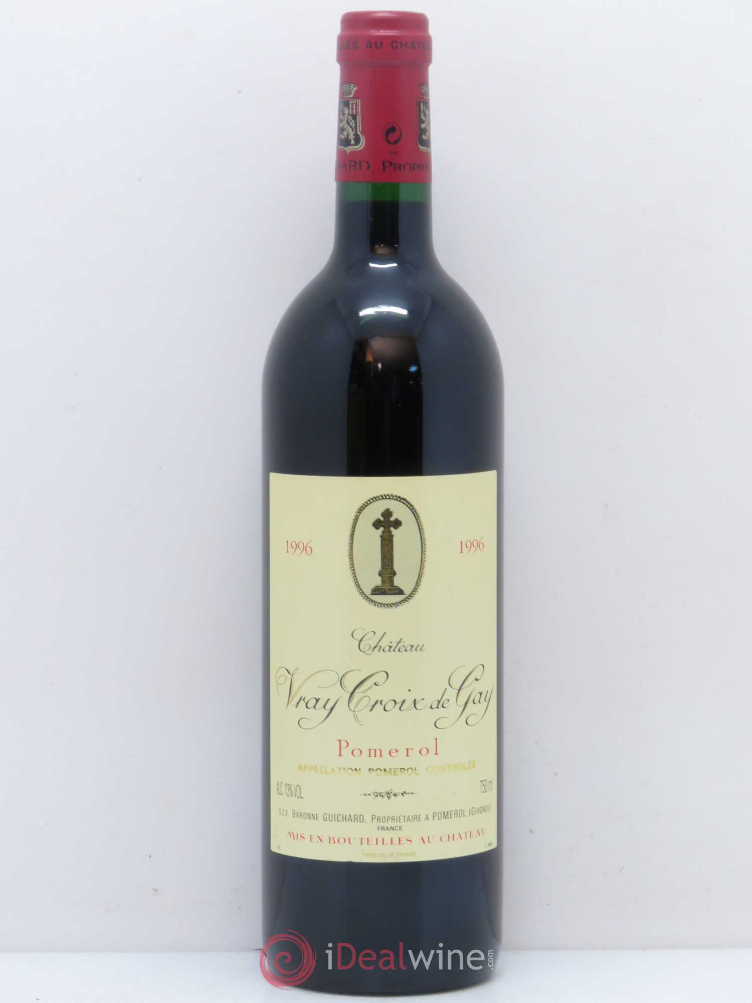 Château Vray Croix de Gay 1996 - Lot de 1 bouteille - 0