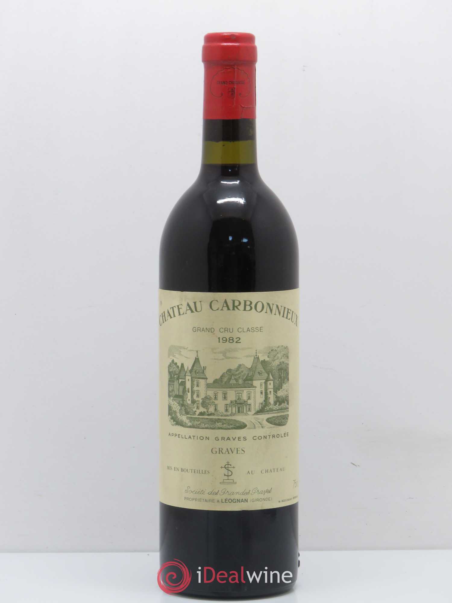 Château Carbonnieux Cru Classé de Graves 1982 - Lot de 1 bouteille - 0