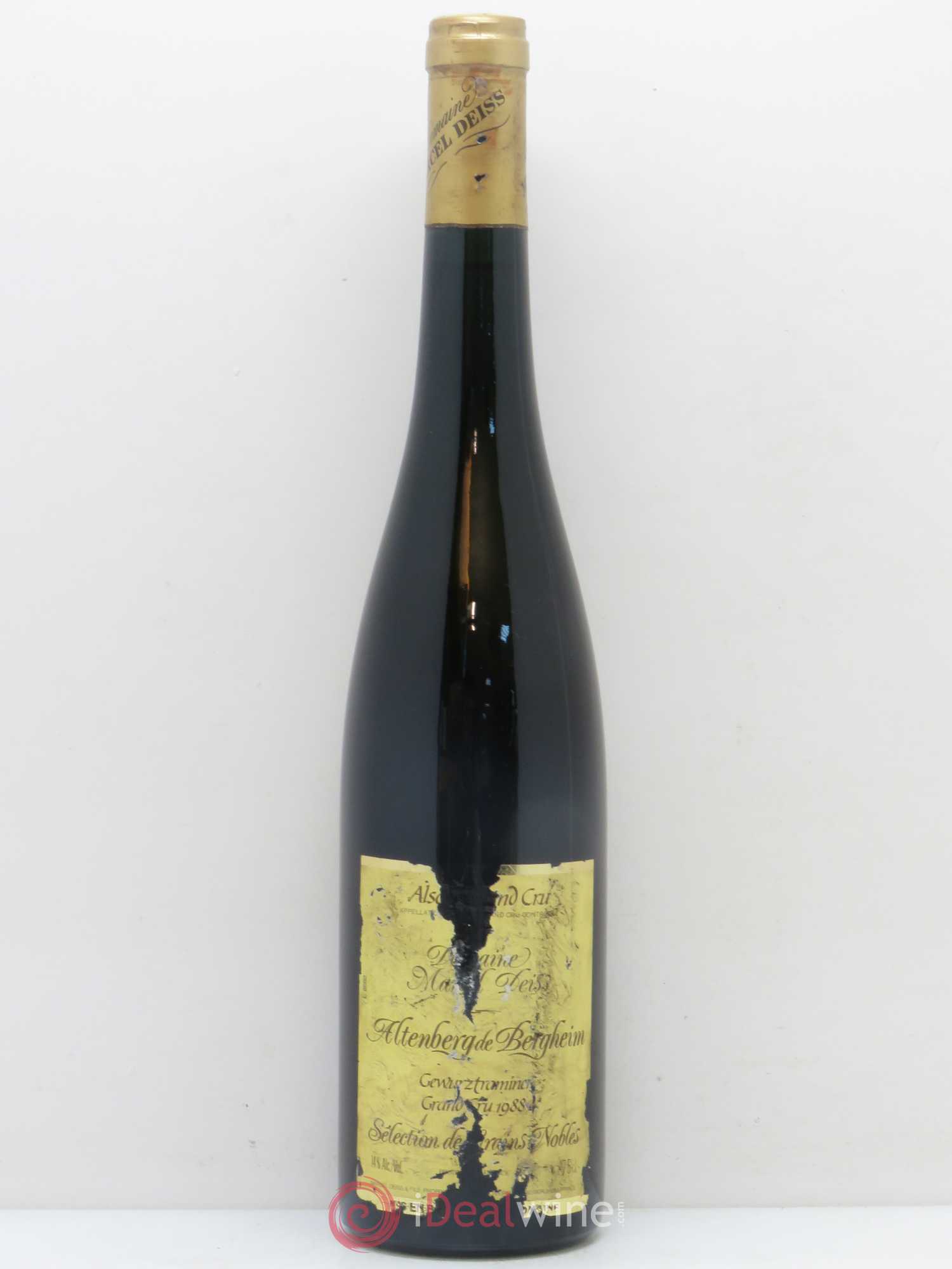 Alsace Gewurztraminer Sélection de Grains Nobles Grand Cru Altenberg de Bergheim Marcel Deiss (Domaine) 1988 - Lotto di 1 bottiglia - 0