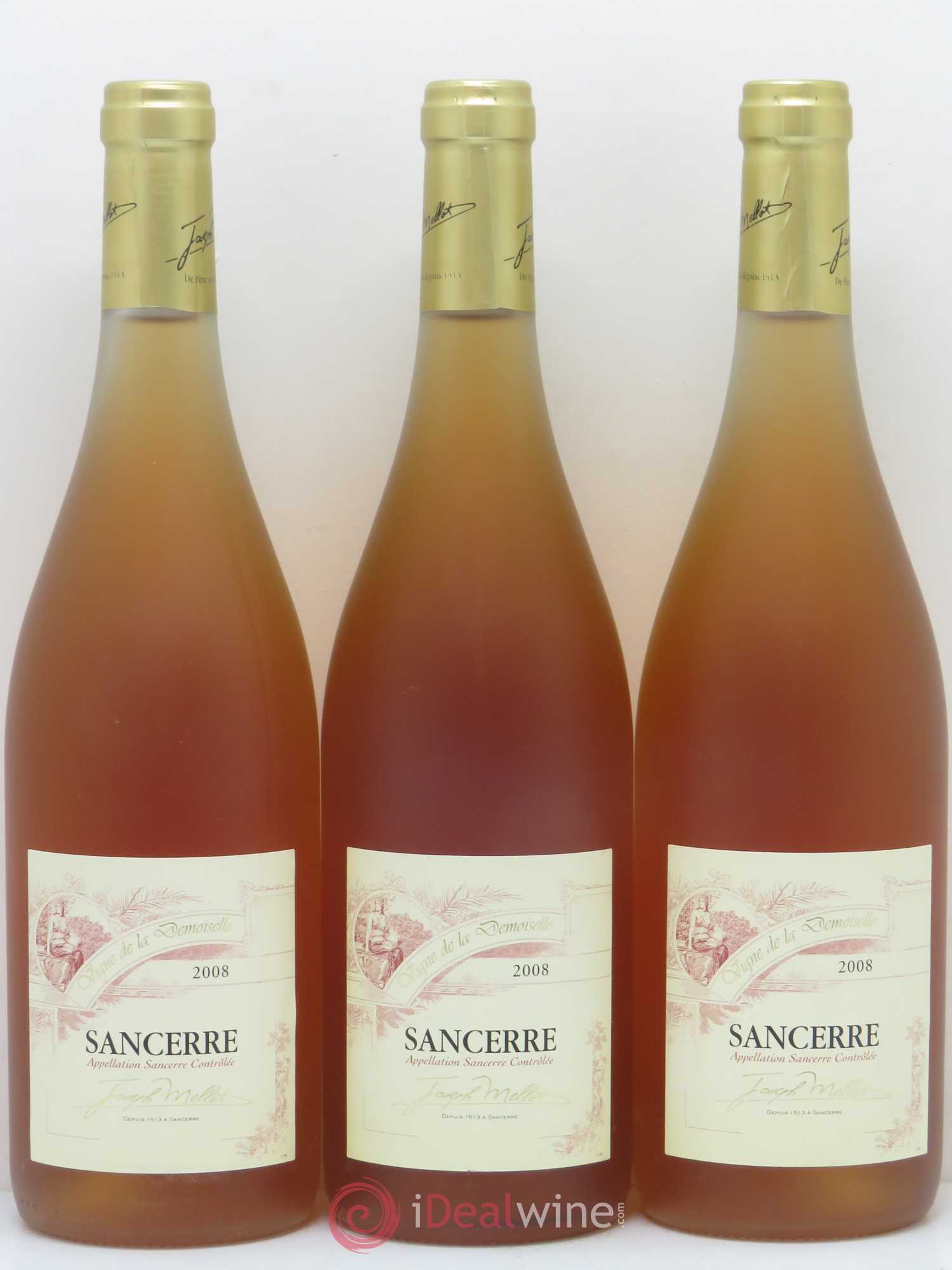 Divers Sancerre Vigne de la Demoiselle J. Mellot 2008 - Posten von 6 Flaschen - 2