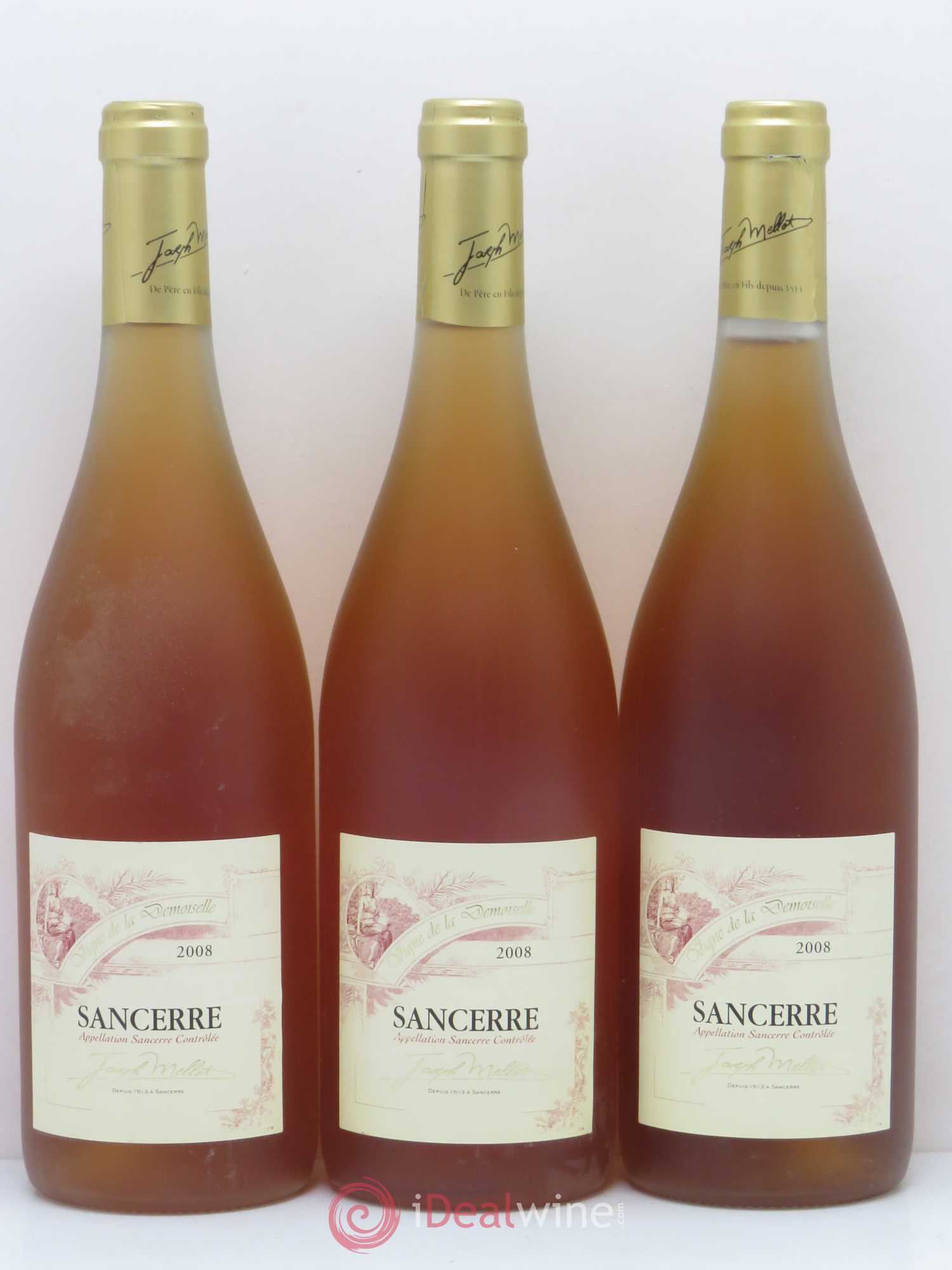 Divers Sancerre Vigne de la Demoiselle J. Mellot 2008 - Posten von 6 Flaschen - 2