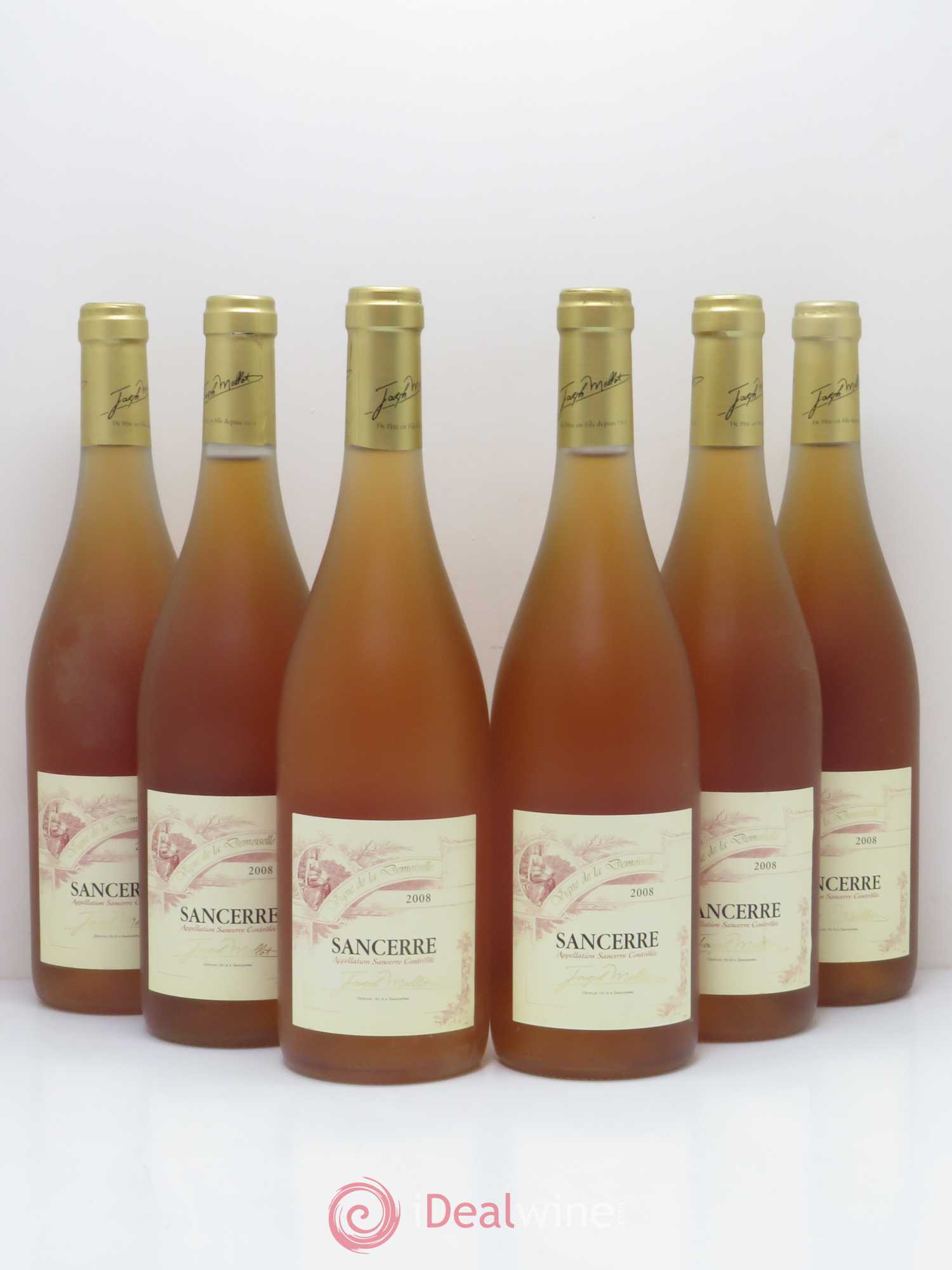 Divers Sancerre Vigne de la Demoiselle J. Mellot 2008 - Posten von 6 Flaschen - 0