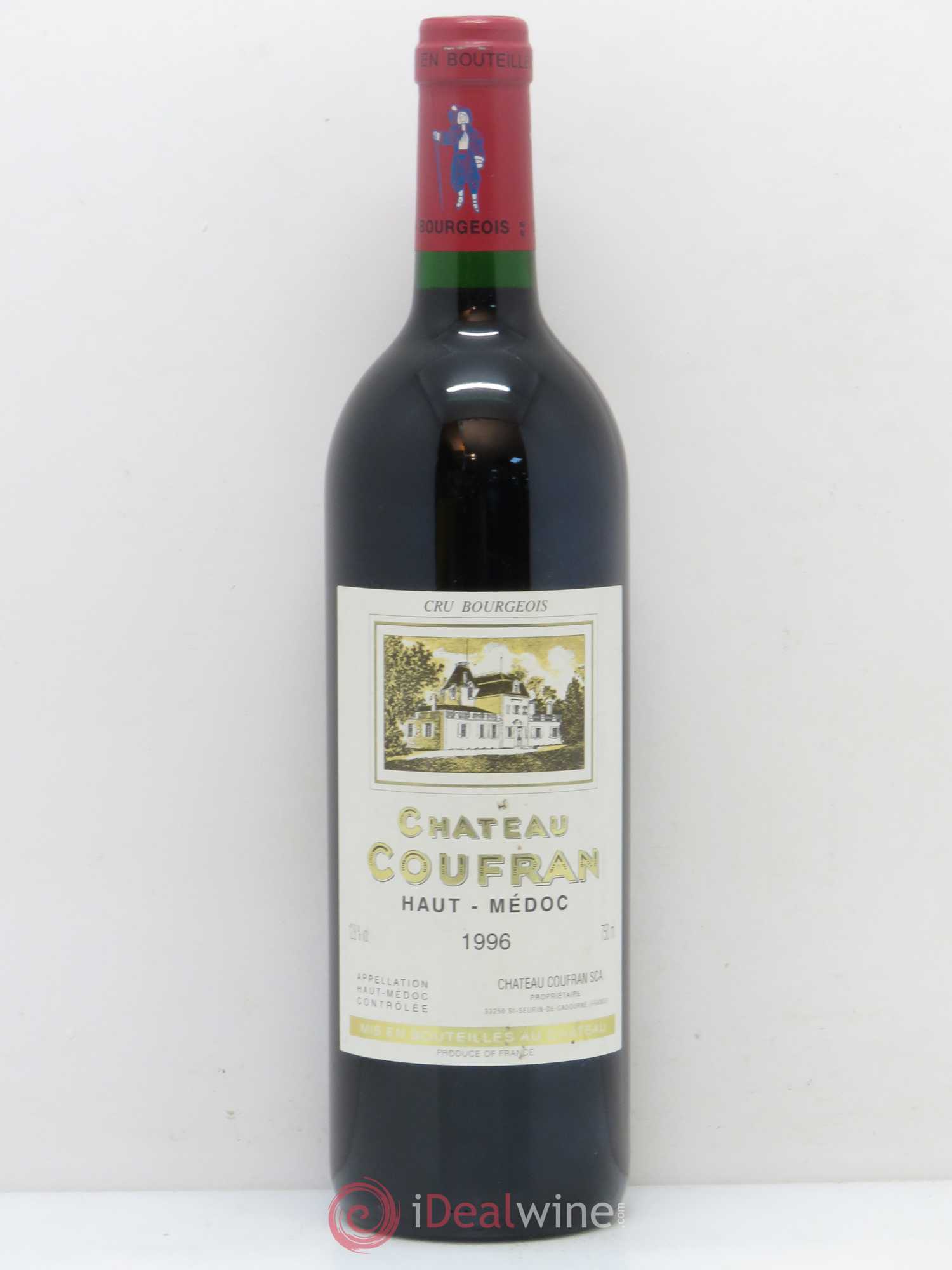 Château Coufran Cru Bourgeois 1996 - Lot de 1 bouteille - 0