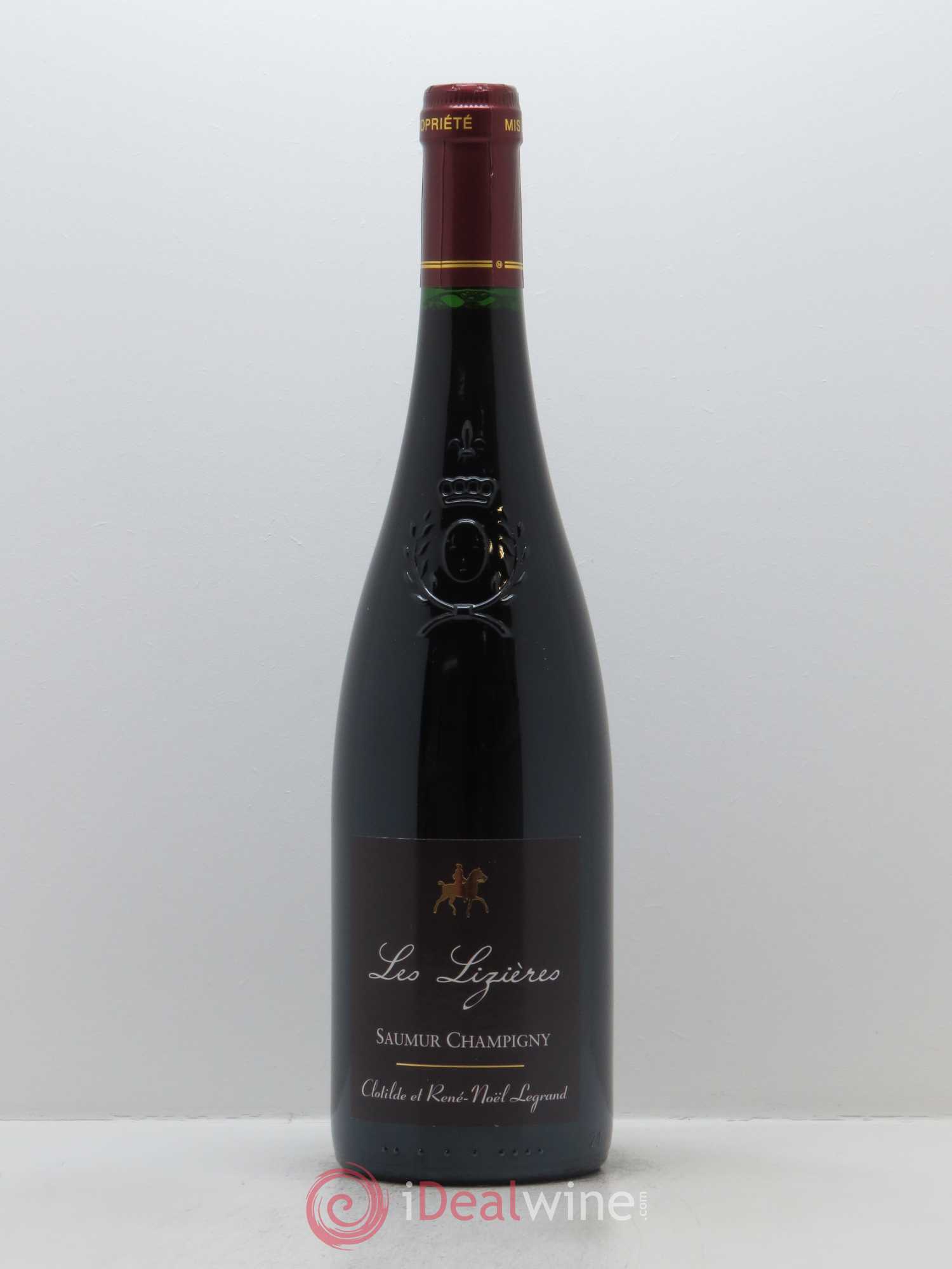 Saumur-Champigny Les Lizières Clotilde Legrand (anciennement René-Noël Legrand) 2015 - Lot de 1 bouteille - 0