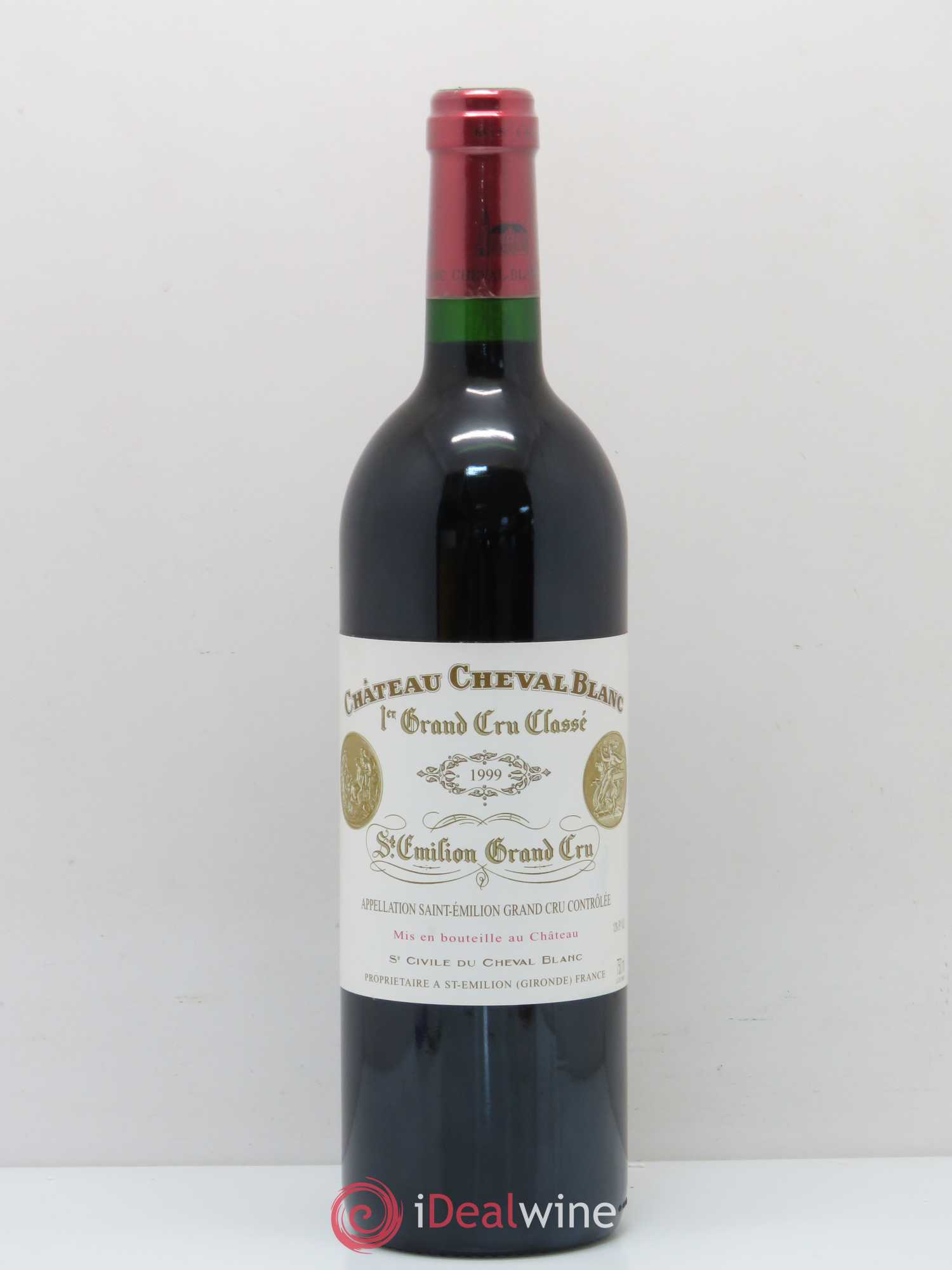 Château Cheval Blanc 1er Grand Cru Classé A 1999 - Lot de 1 bouteille - 0