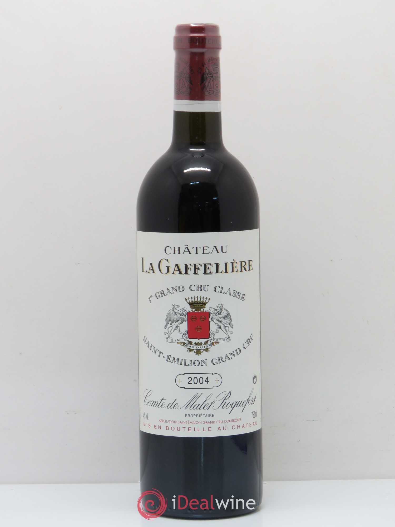 Château la Gaffelière 1er Grand Cru Classé B 2004 - Lot de 1 bouteille - 0