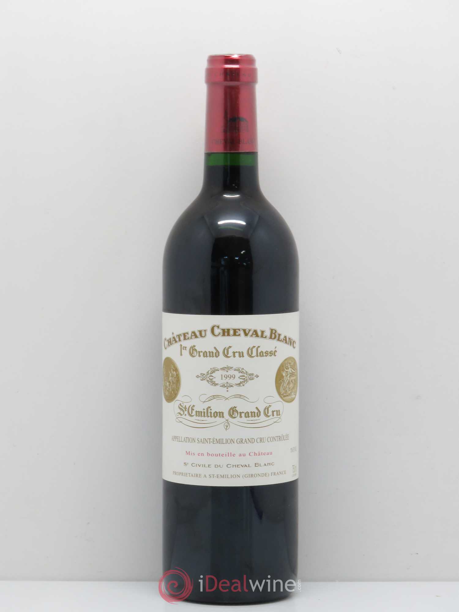 Château Cheval Blanc 1er Grand Cru Classé A 1999 - Lot de 1 bouteille - 0