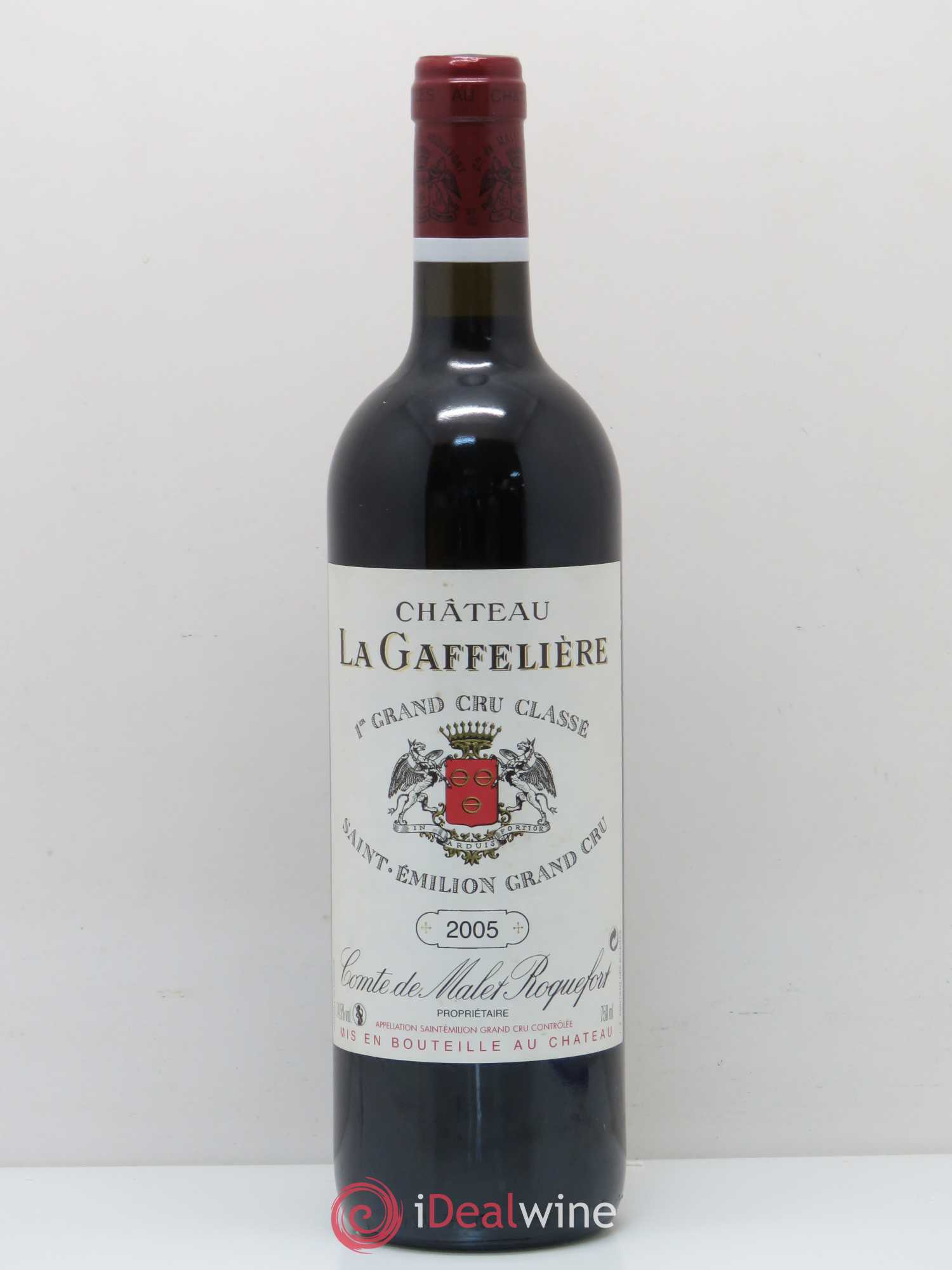 Château la Gaffelière 1er Grand Cru Classé B 2005 - Lot de 1 bouteille - 0