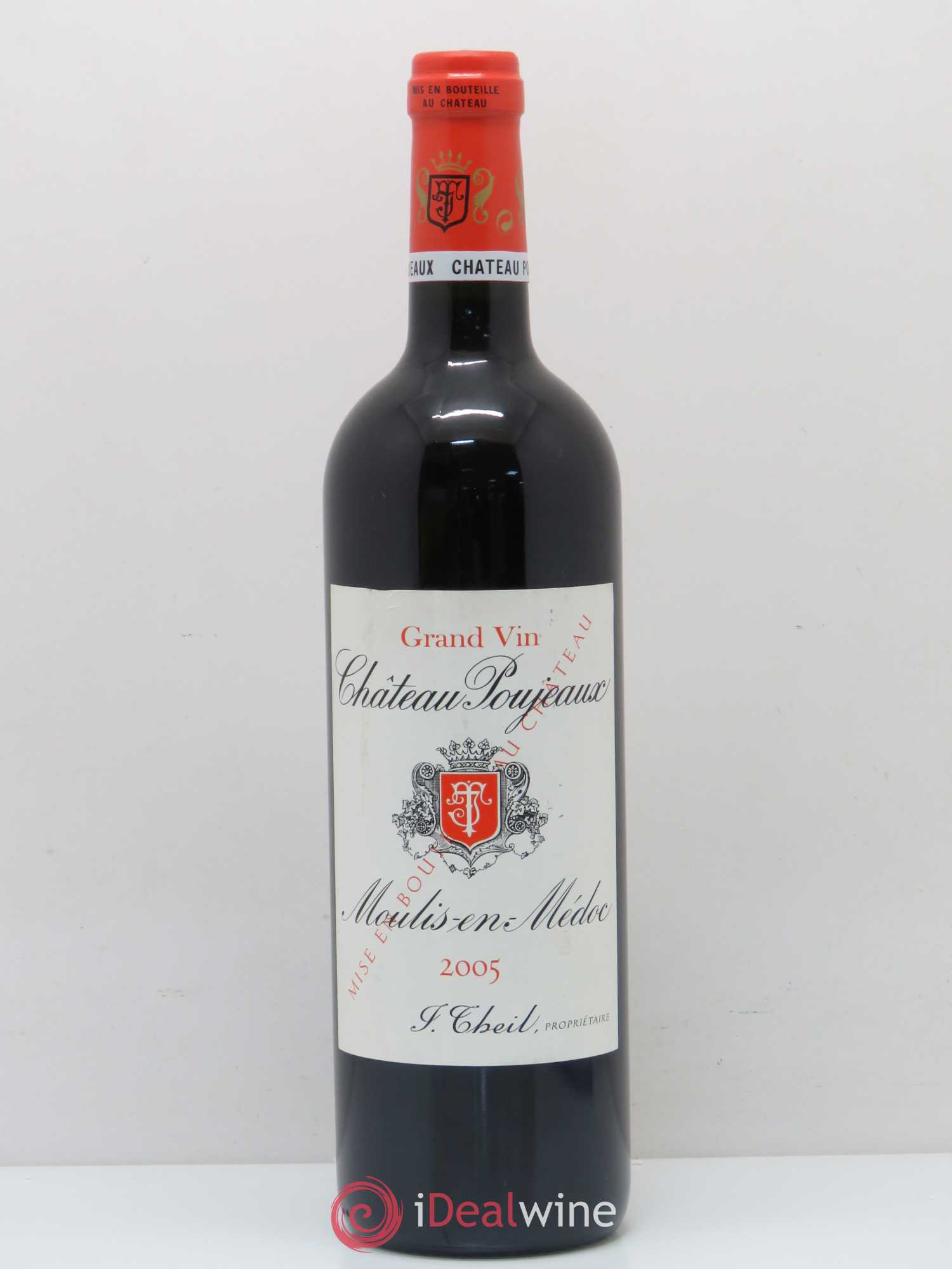 Château Poujeaux 2005 - Lot de 1 bouteille - 0