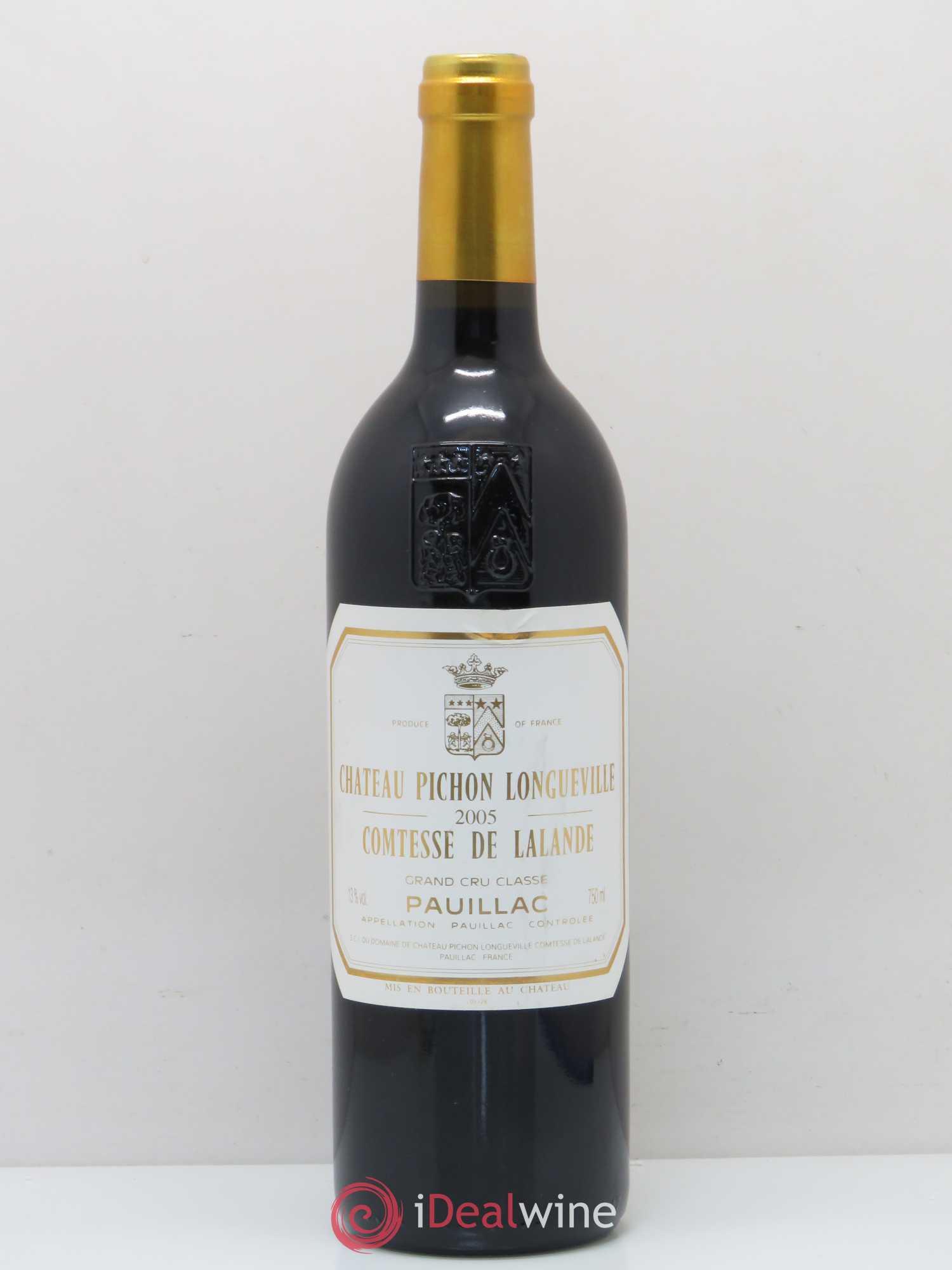 Château Pichon Longueville Comtesse de Lalande 2ème Grand Cru Classé 2005 - Lot de 1 bouteille - 0