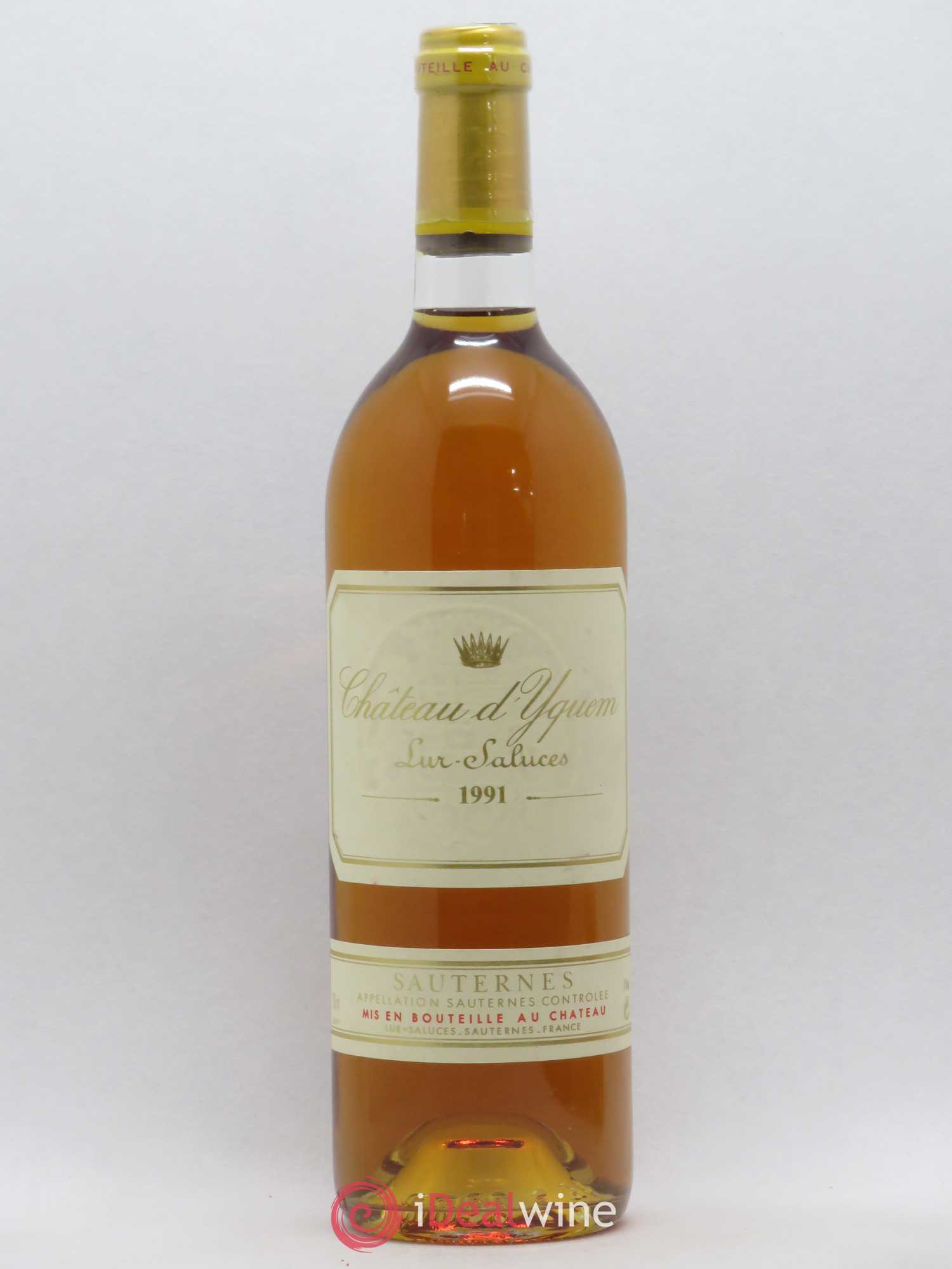 Château d' Yquem 1er Cru Classé Supérieur 1991 - Lotto di 1 bottiglia - 0