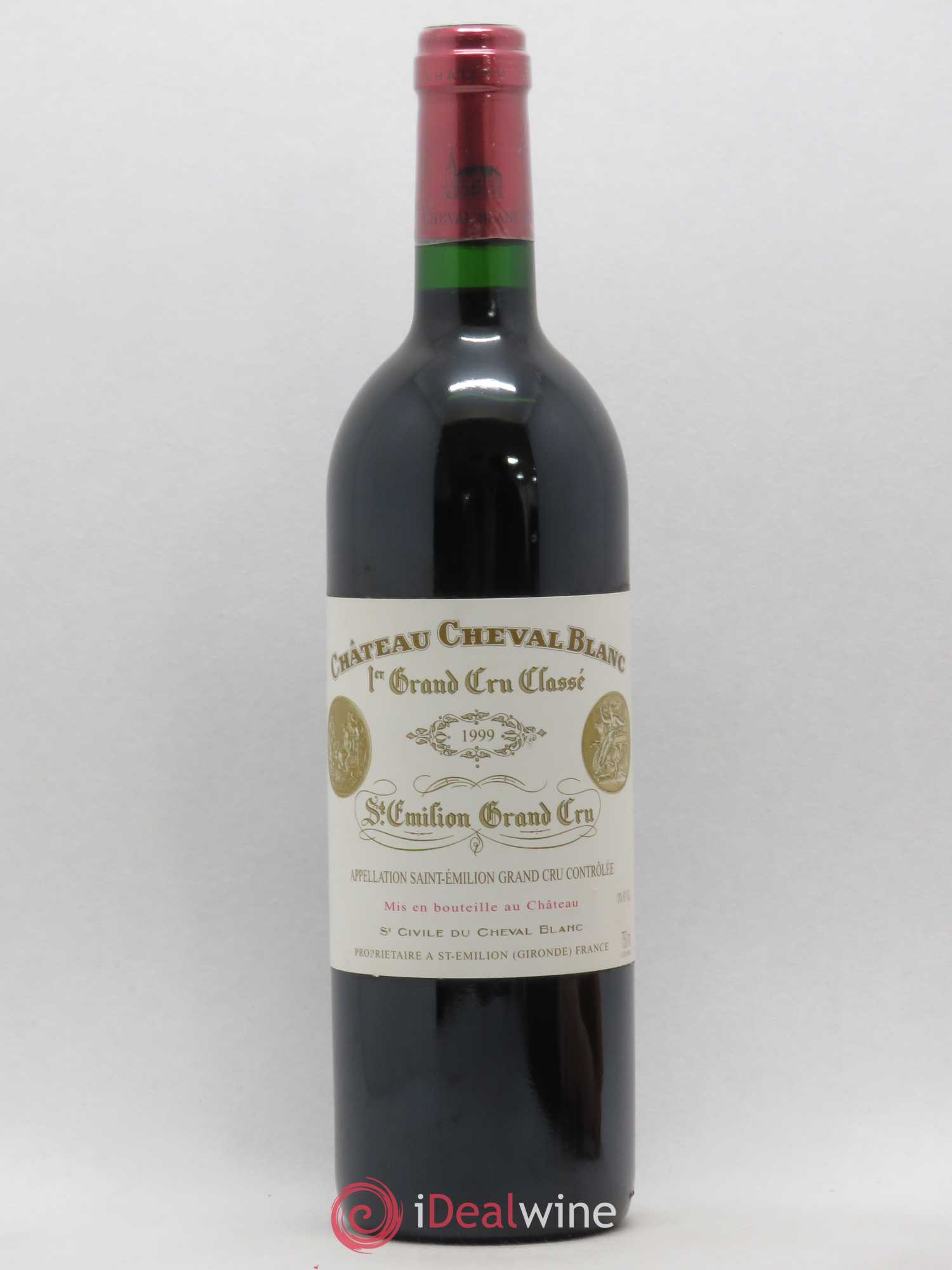 Château Cheval Blanc 1er Grand Cru Classé A 1999 - Lot de 1 bouteille - 0