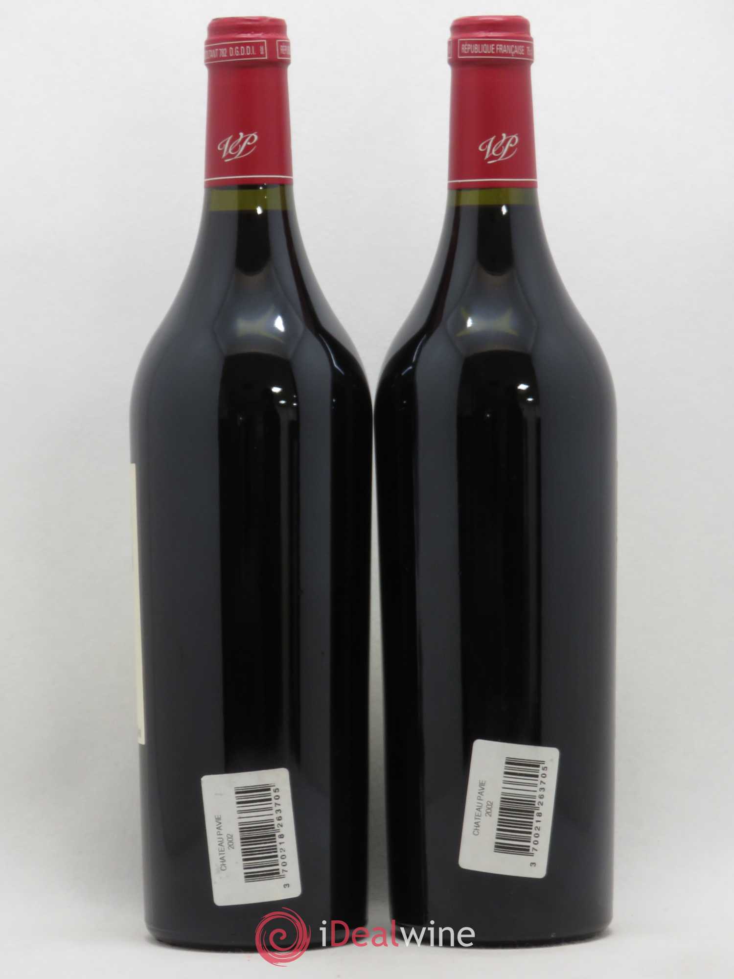 Château Pavie 1er Grand Cru Classé A 2002 - Lot de 2 bouteilles - 1