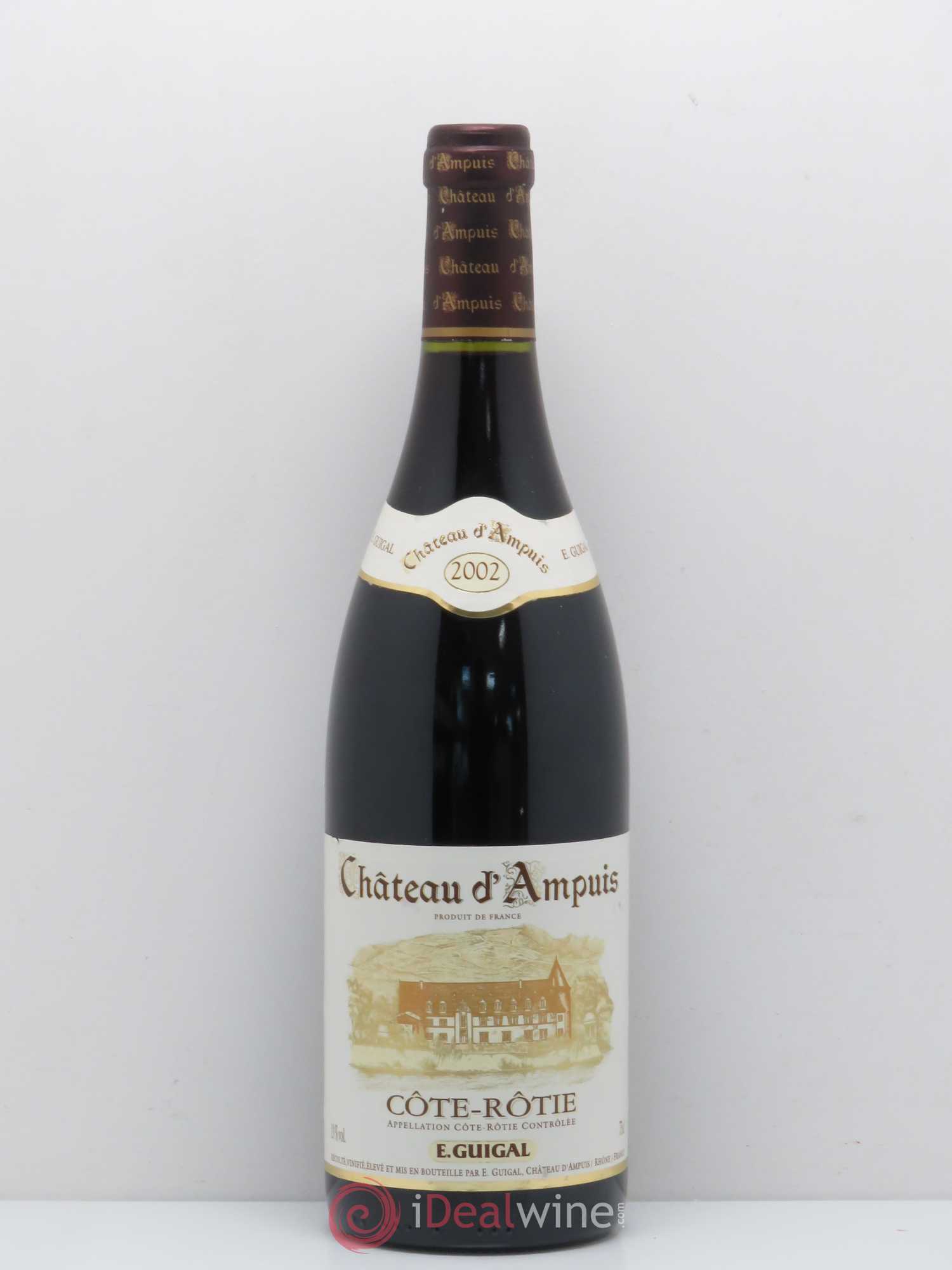 Côte-Rôtie Château d'Ampuis Guigal 2002 - Lot de 1 bouteille - 0