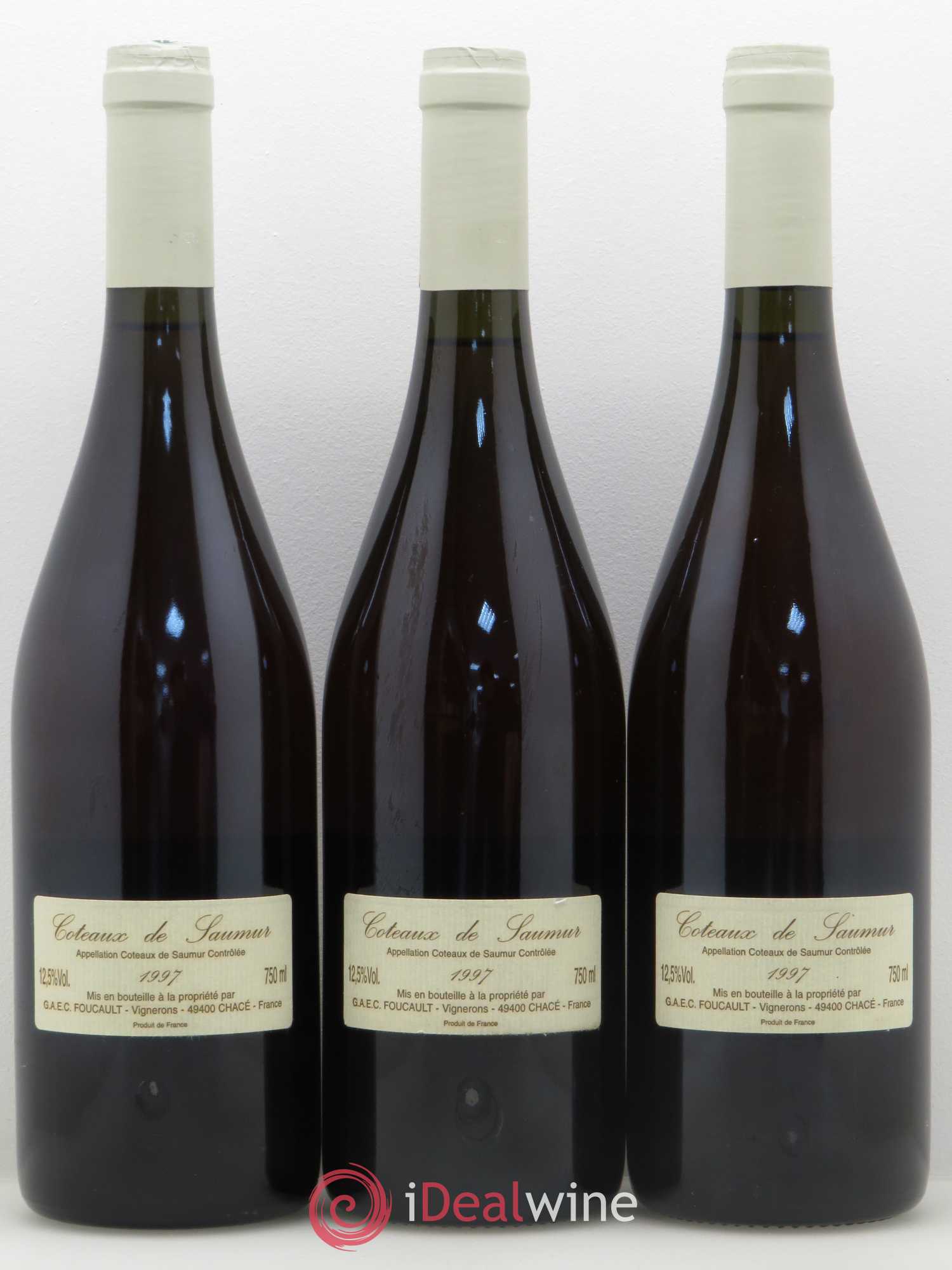 Coteaux de Saumur Clos Rougeard 1997 - Lotto di 3 bottiglie - 1