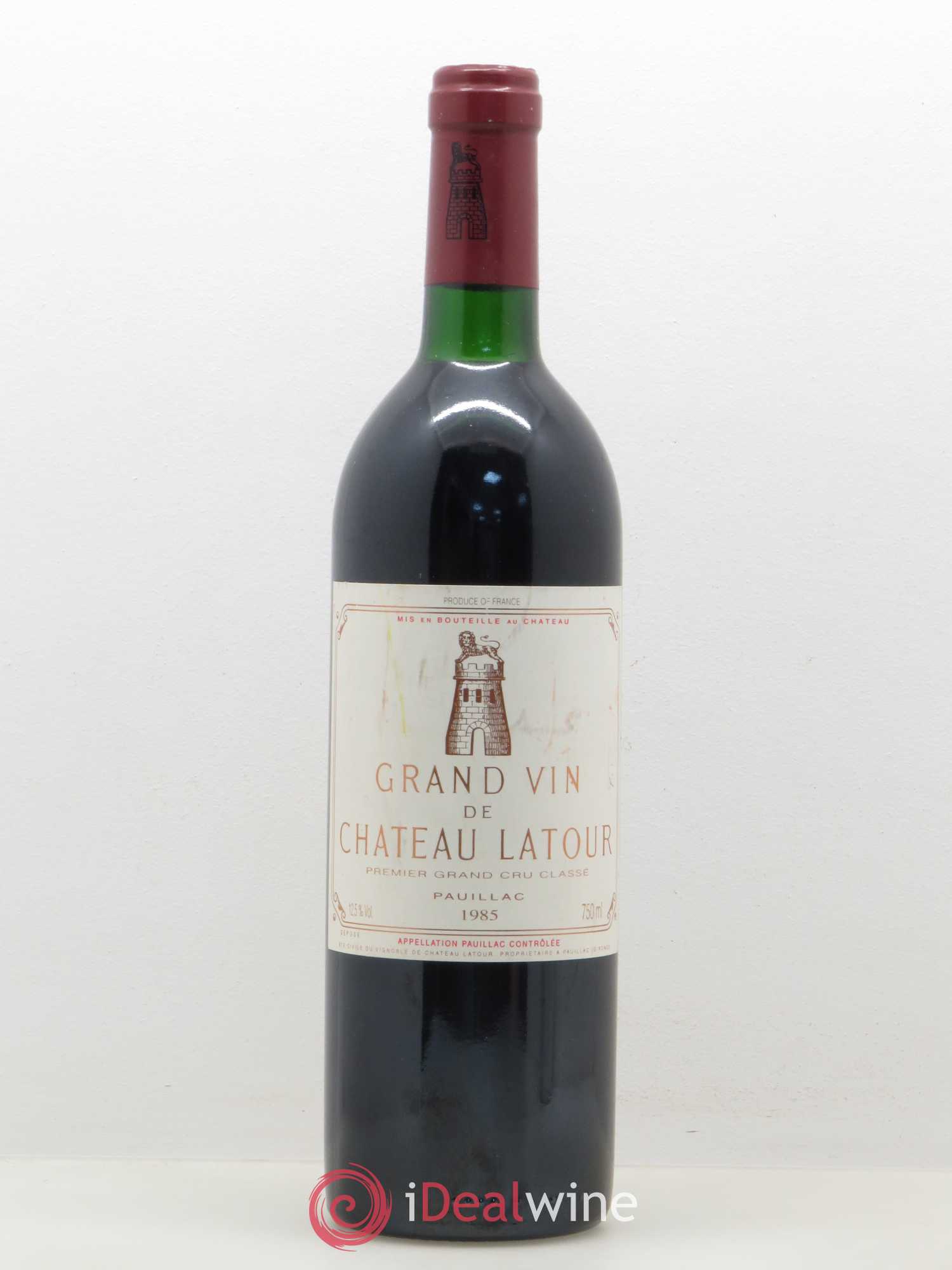 Château Latour 1er Grand Cru Classé 1985 - Lot de 1 bouteille - 0