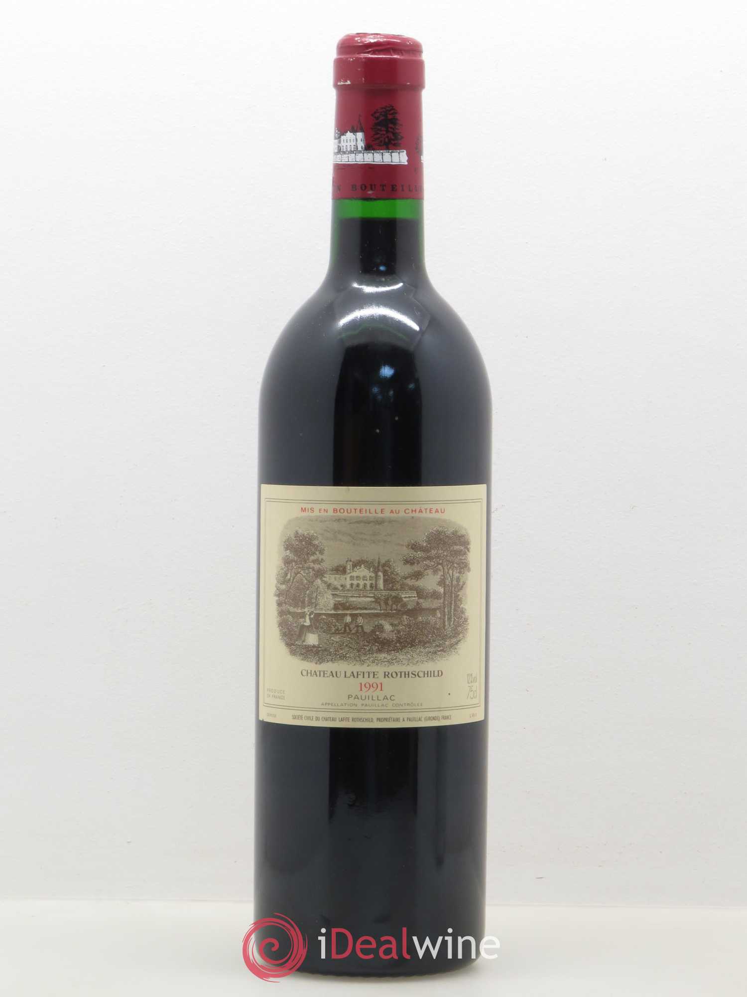 Château Lafite Rothschild 1er Grand Cru Classé 1991 - Lot de 1 bouteille - 0