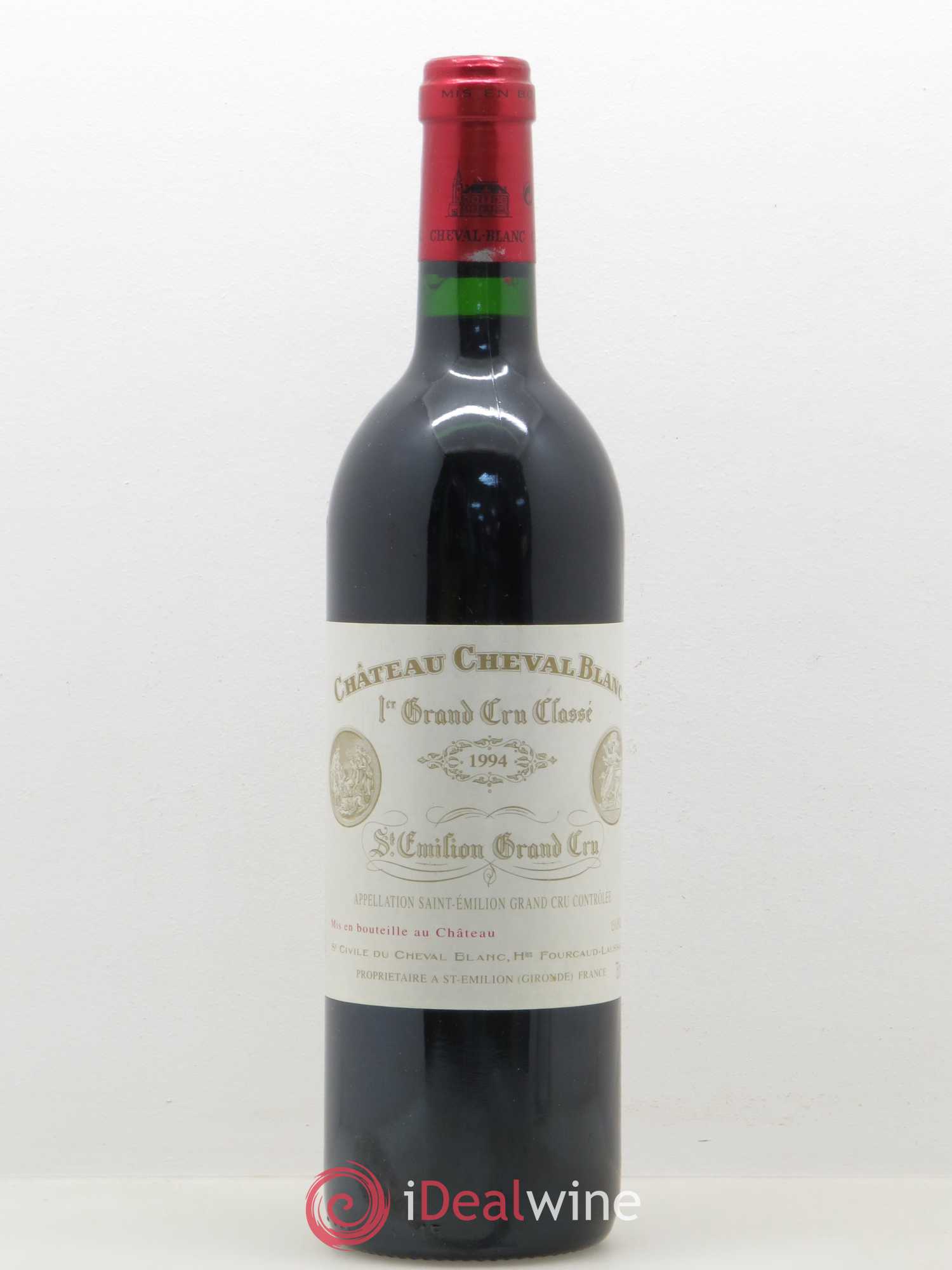 Château Cheval Blanc 1er Grand Cru Classé A 1994 - Lot de 1 bouteille - 0