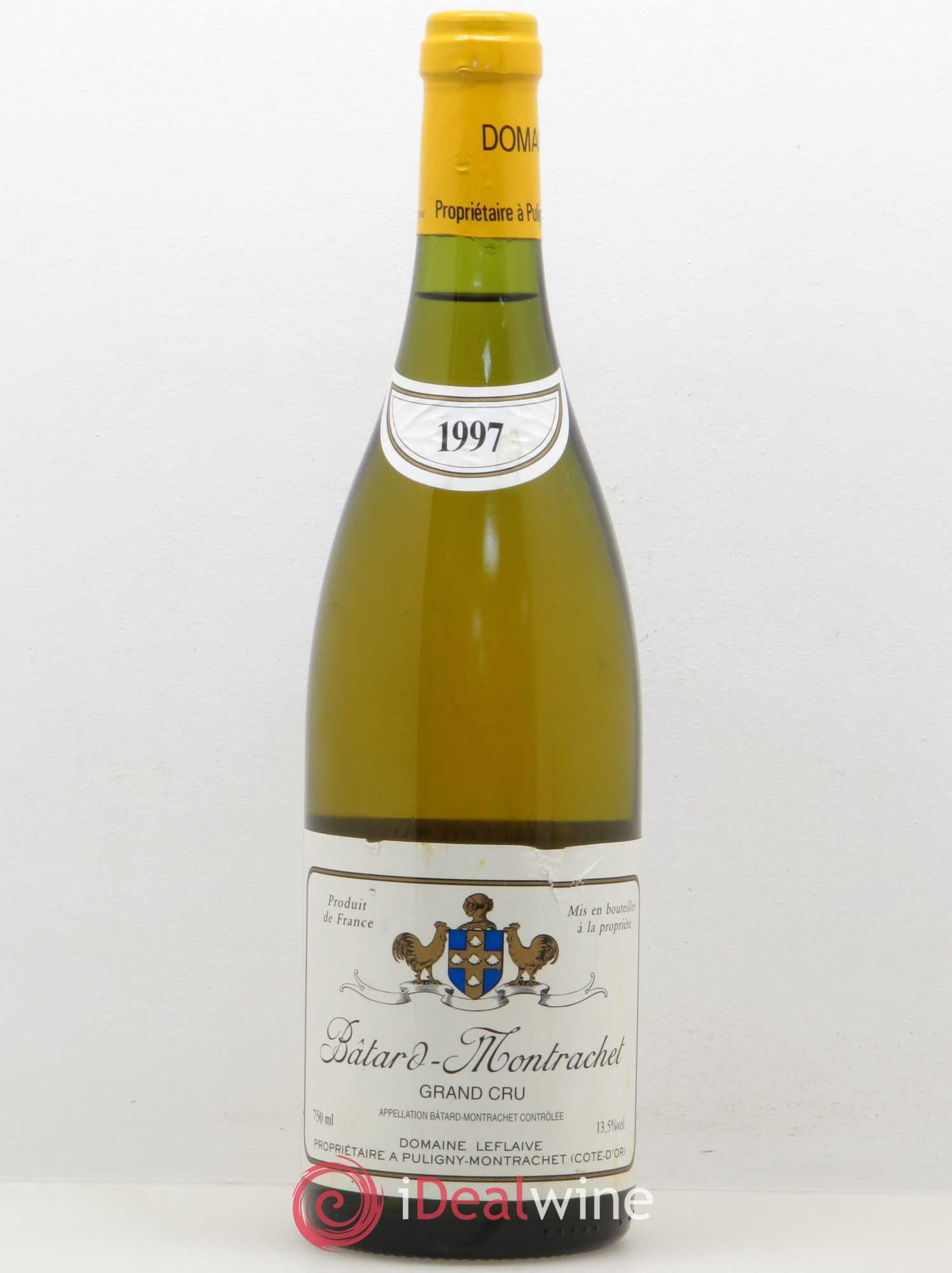 Bâtard-Montrachet Grand Cru Leflaive (Domaine) 1997 - Posten von 1 Flasche - 0