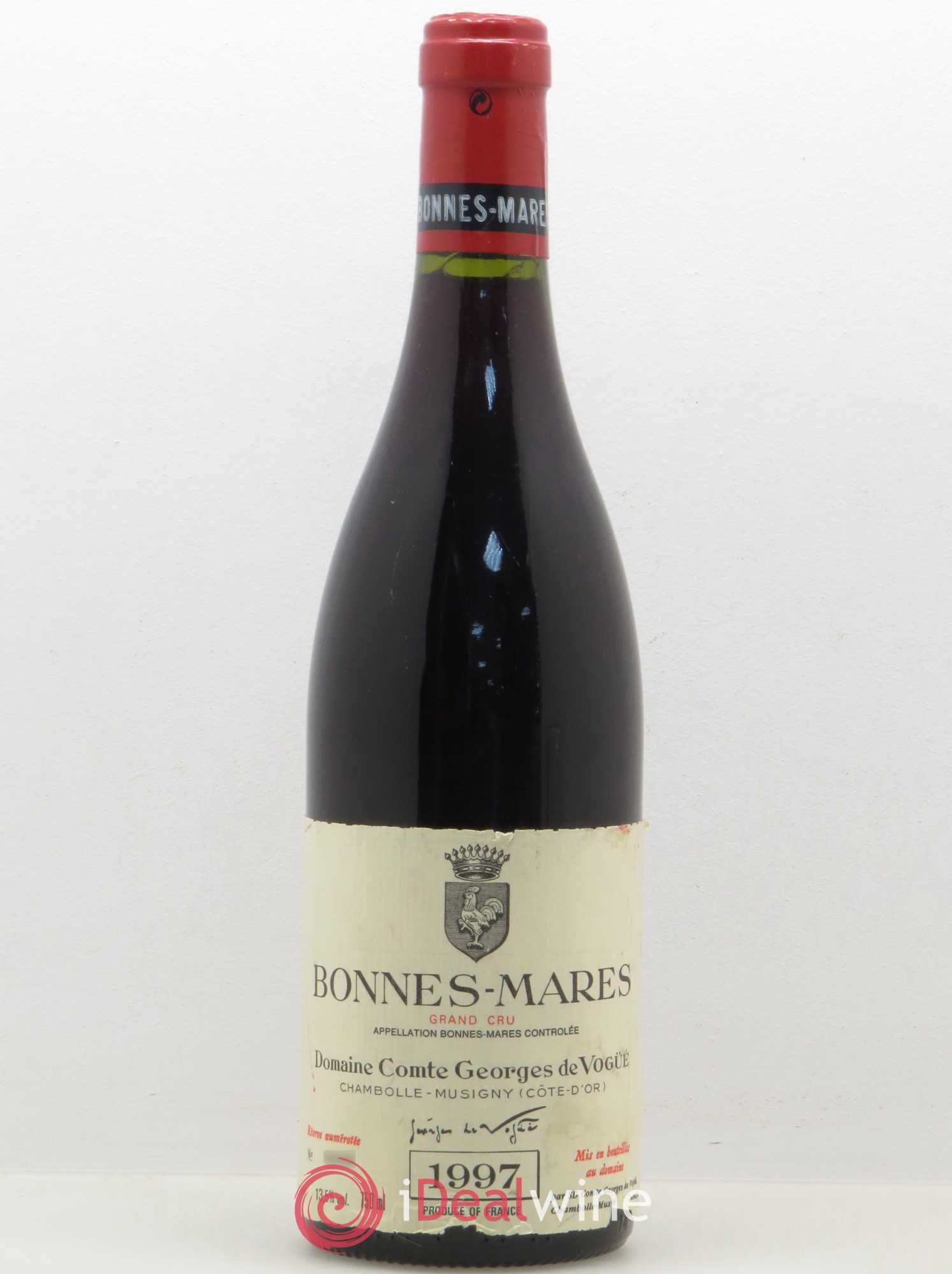 Bonnes-Mares Grand Cru Comte Georges de Vogüé 1997 - Lot de 1 bouteille - 0