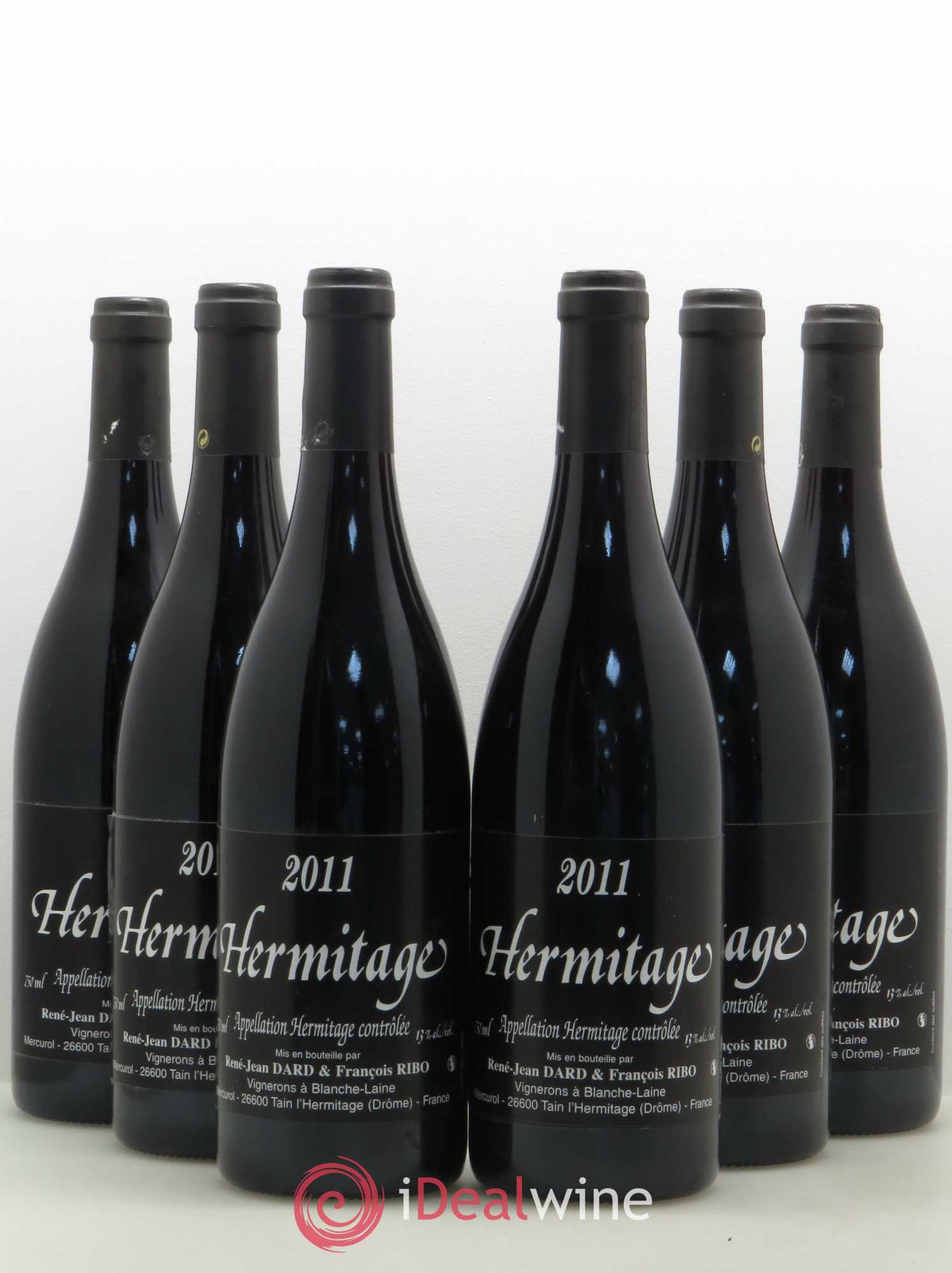 Hermitage Dard et Ribo 2011 - Lot de 6 bouteilles - 0