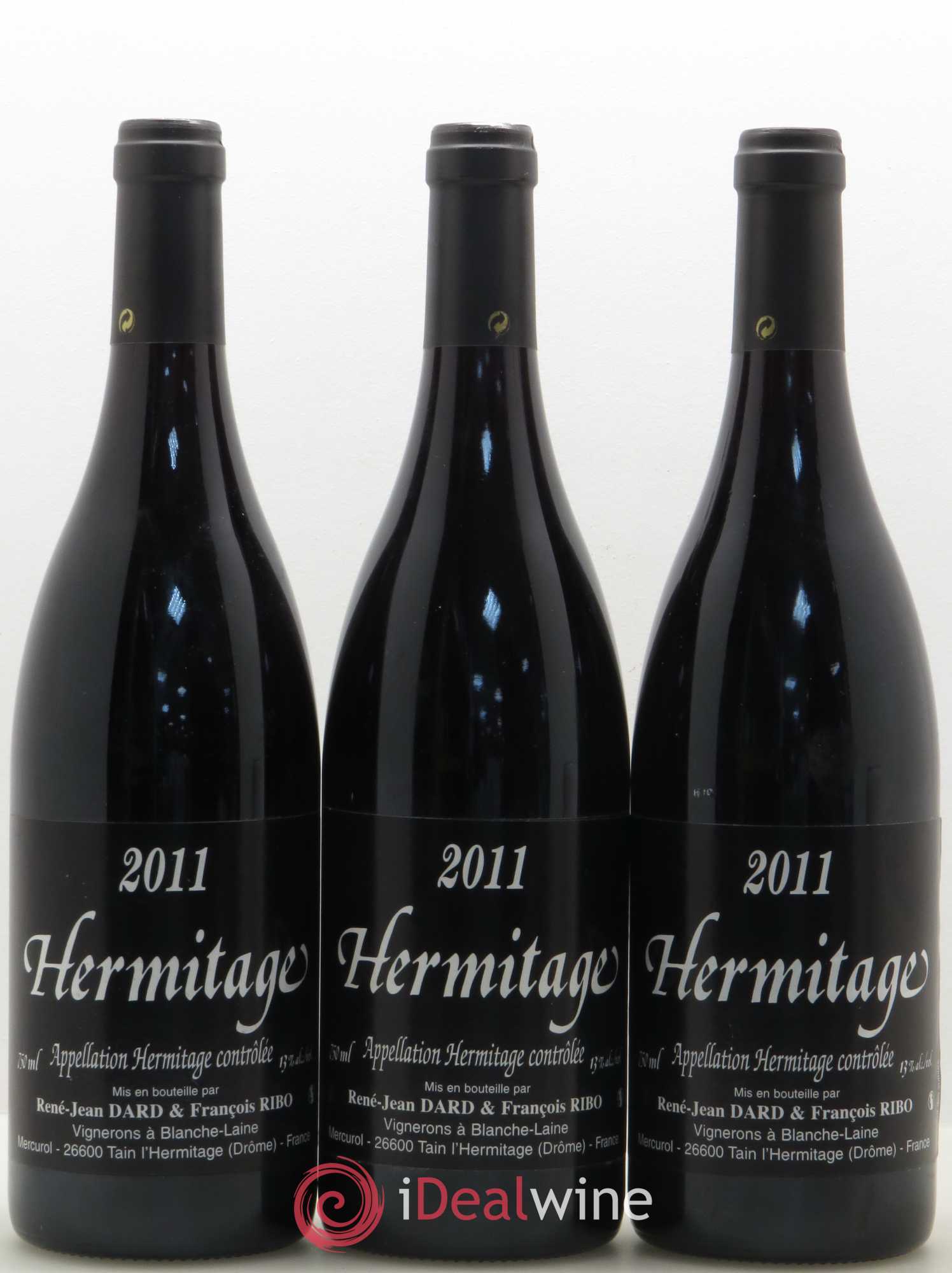Hermitage Dard et Ribo 2011 - Lot de 3 bouteilles - 0