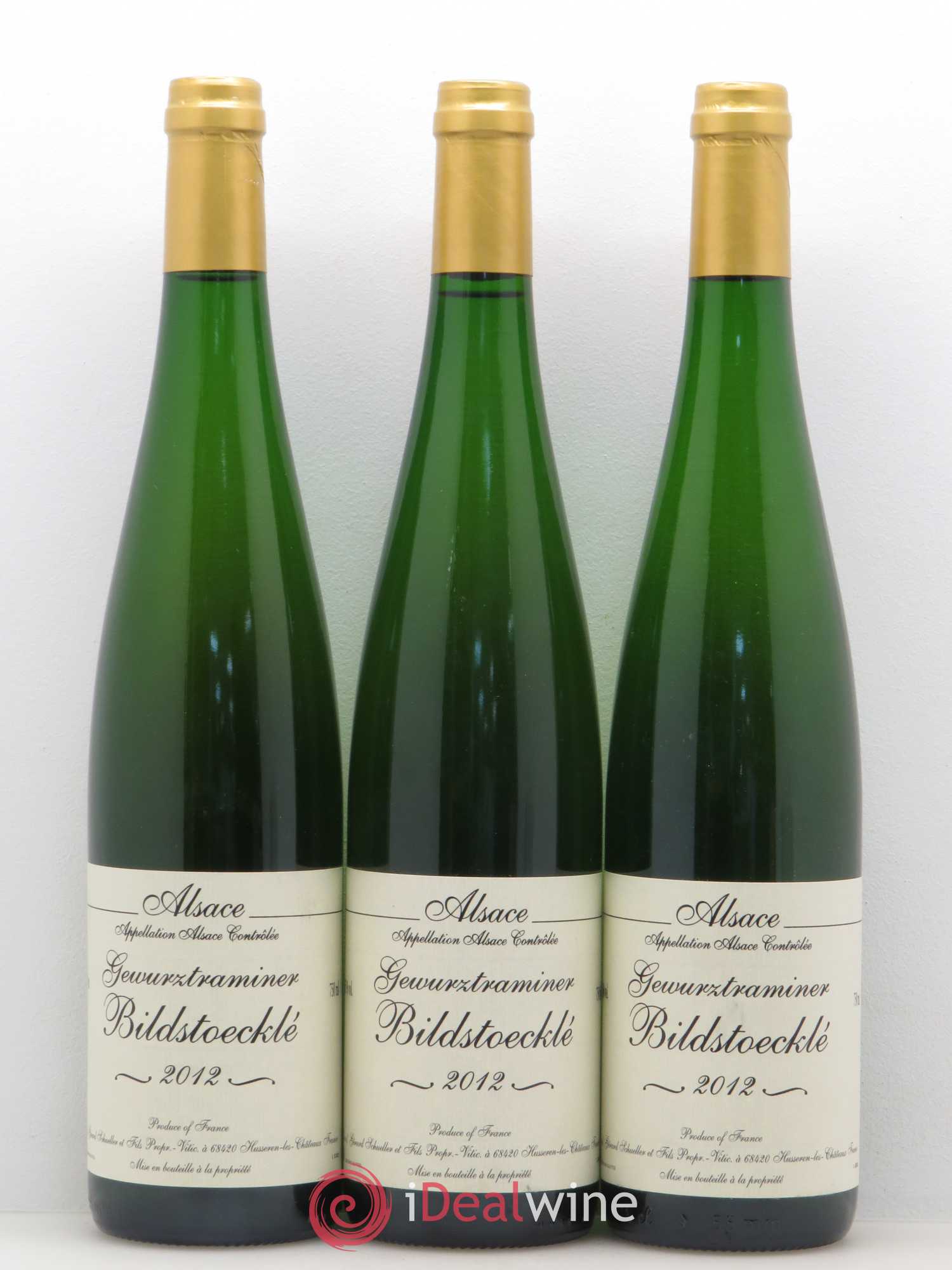 Gewurztraminer Bildstoeckle Domaine Schueller 2012 - Posten von 3 Flaschen - 0