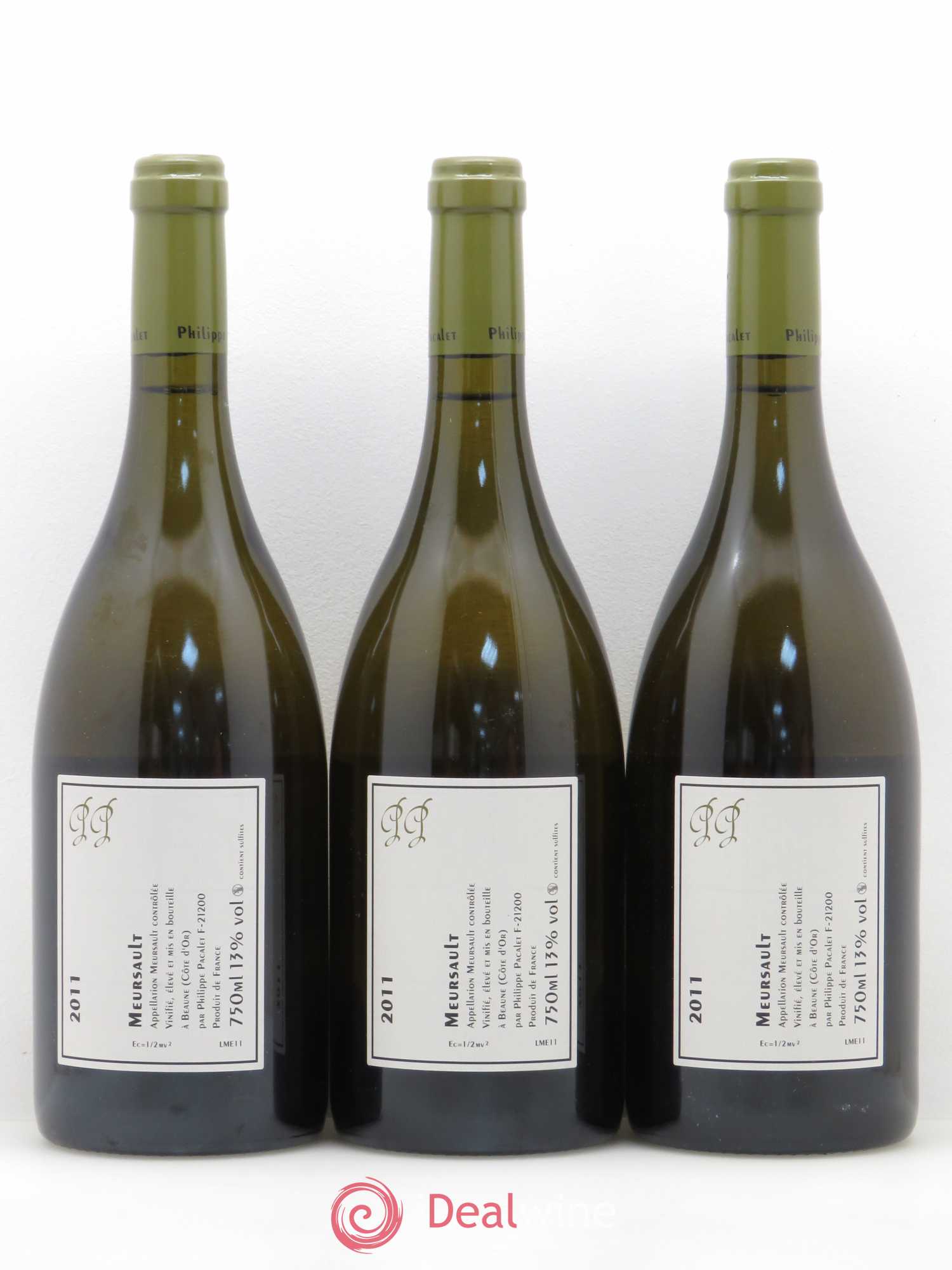 Meursault Pacalet 2011 - Lot de 6 bouteilles - 2