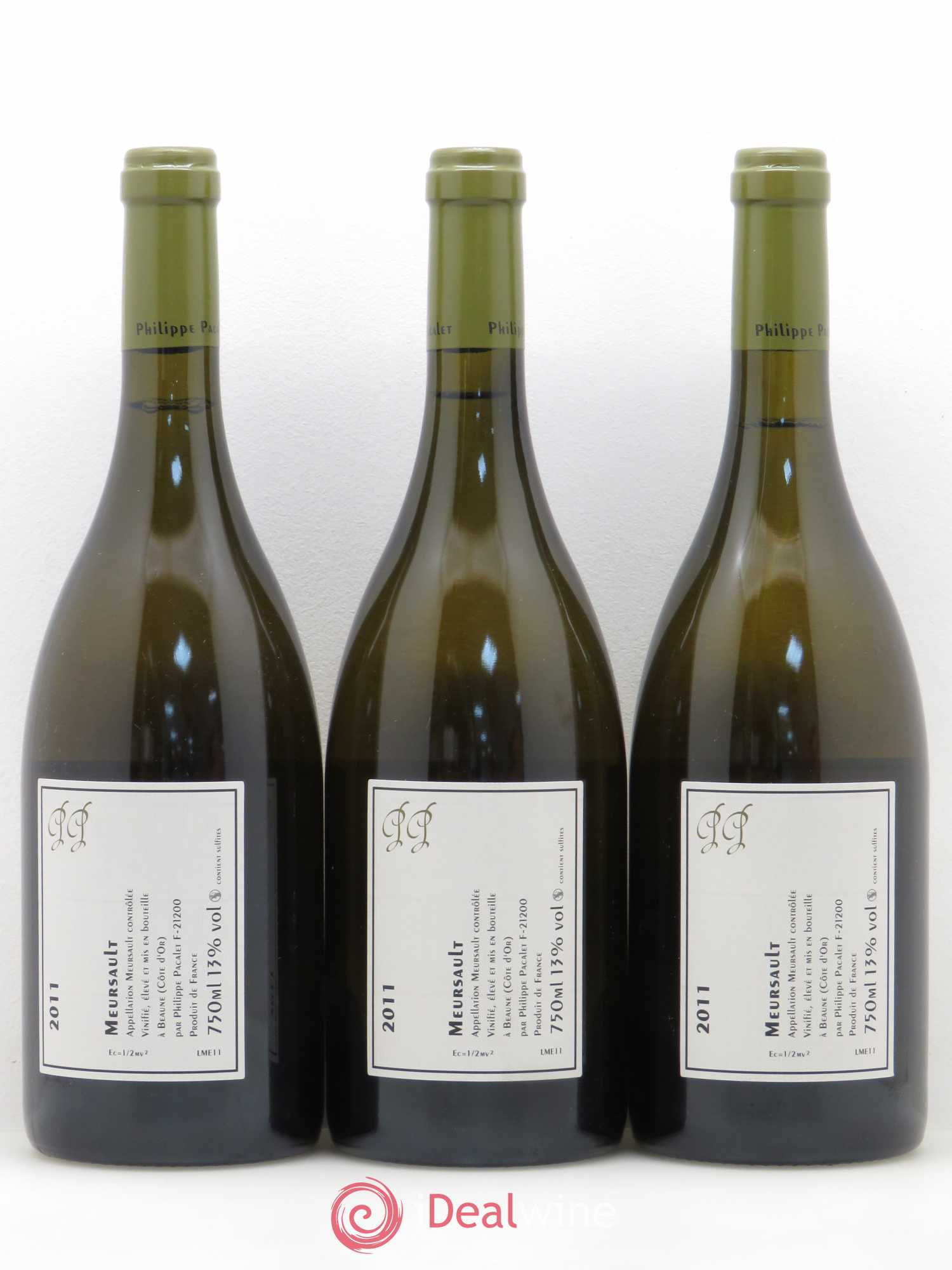 Meursault Pacalet 2011 - Posten von 6 Flaschen - 2