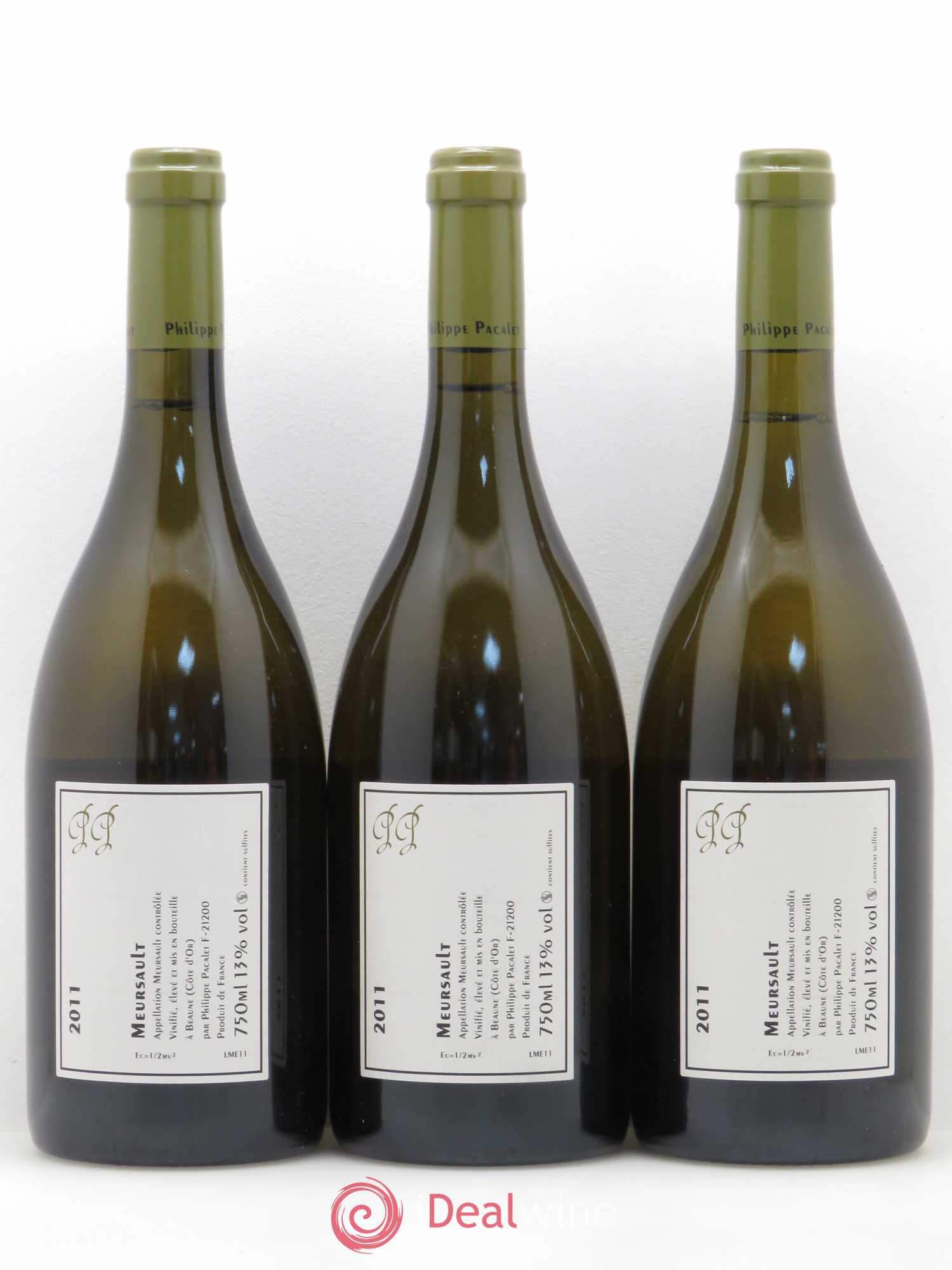Meursault Pacalet 2011 - Posten von 6 Flaschen - 4
