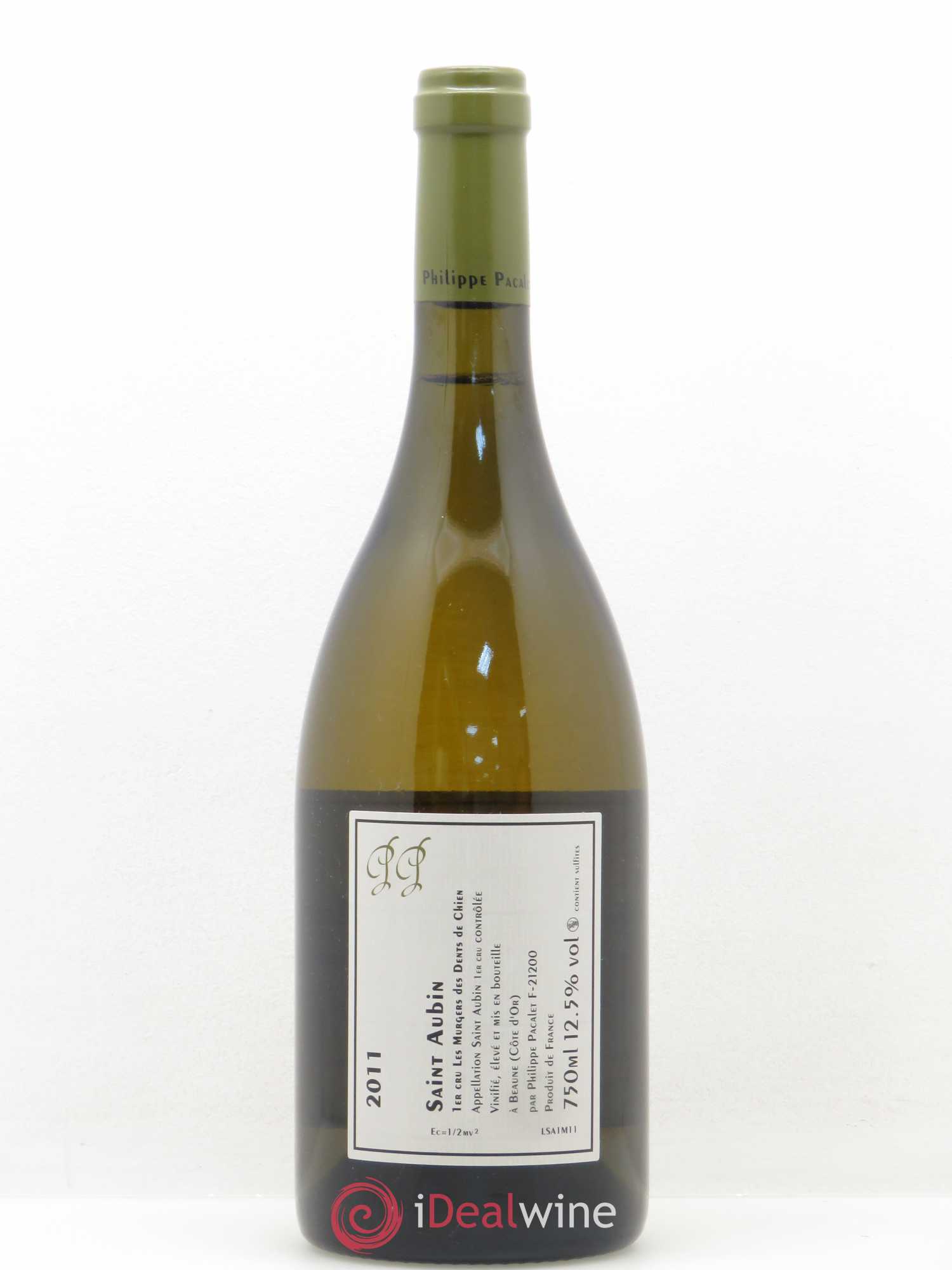 Saint-Aubin 1er Cru Dent De Chien Pacalet 2011 - Posten von 1 Flasche - 1