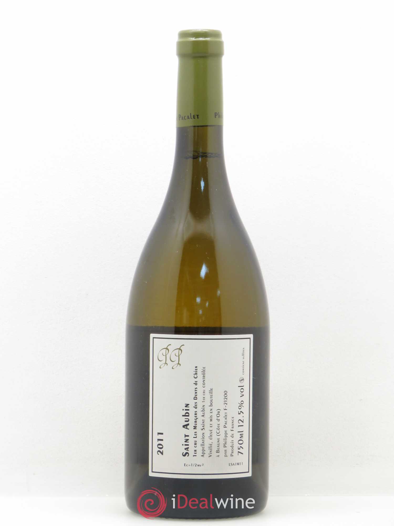 Saint-Aubin 1er Cru Dent De Chien Pacalet 2011 - Posten von 1 Flasche - 1