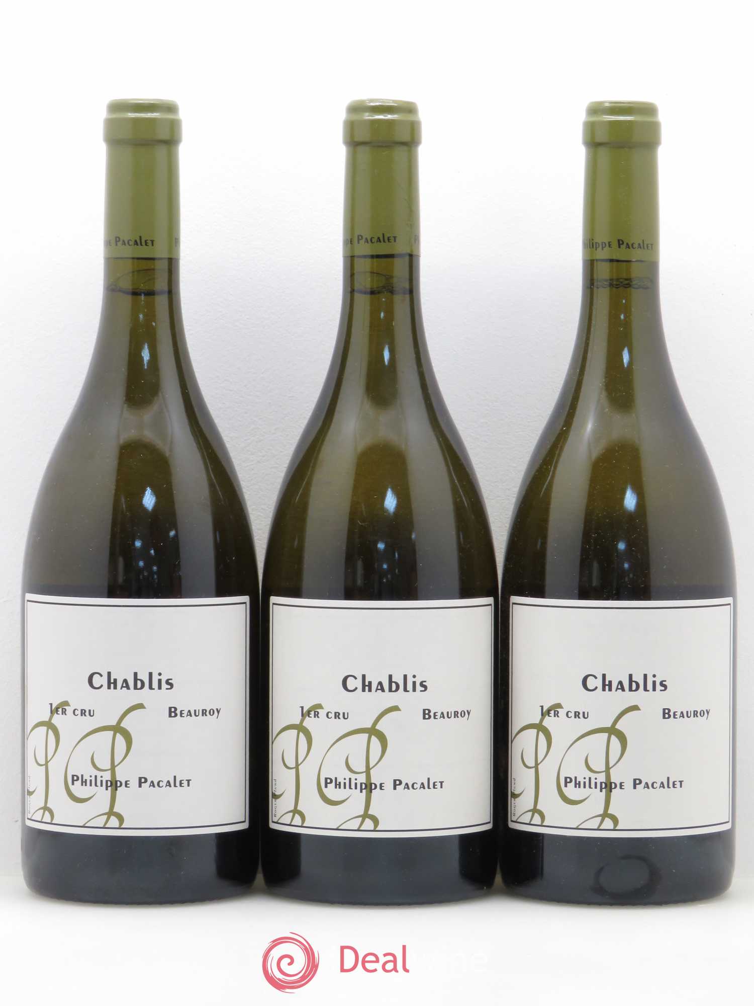 Chablis 1er Cru Beauroy Pacalet 2011 - Posten von 3 Flaschen - 0