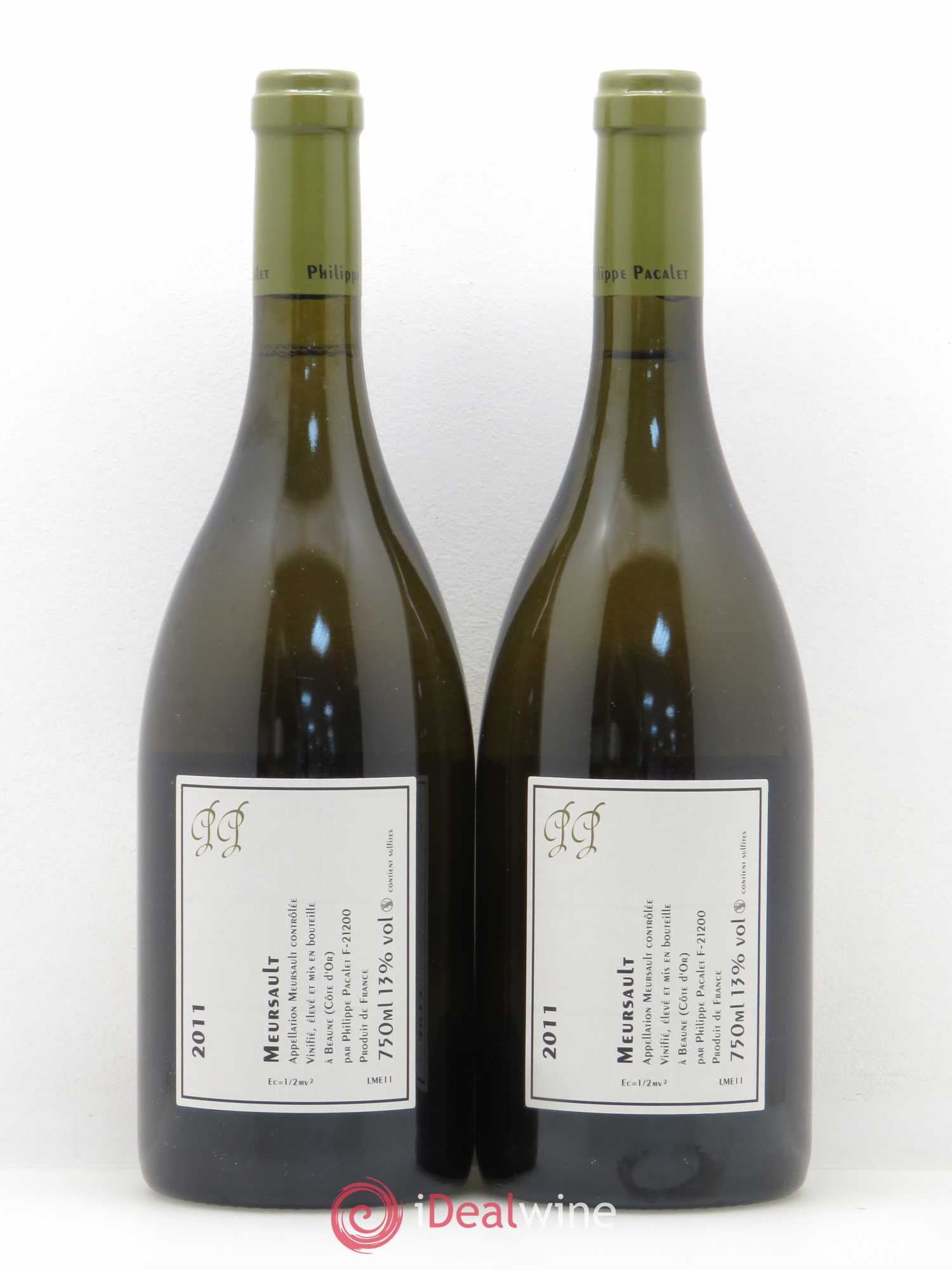 Meursault Pacalet 2011 - Posten von 2 Flaschen - 1
