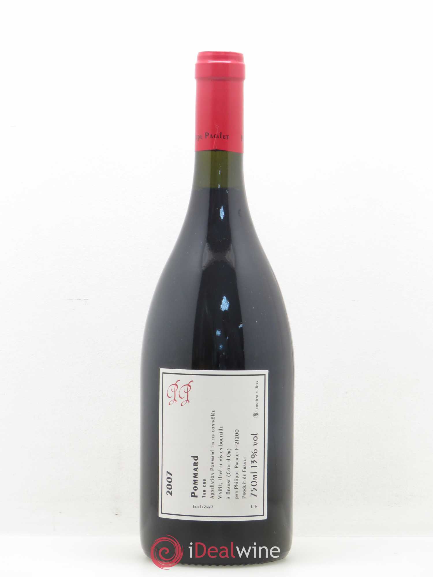 Pommard 1er Cru Philippe Pacalet 2007 - Lot de 1 bouteille - 1