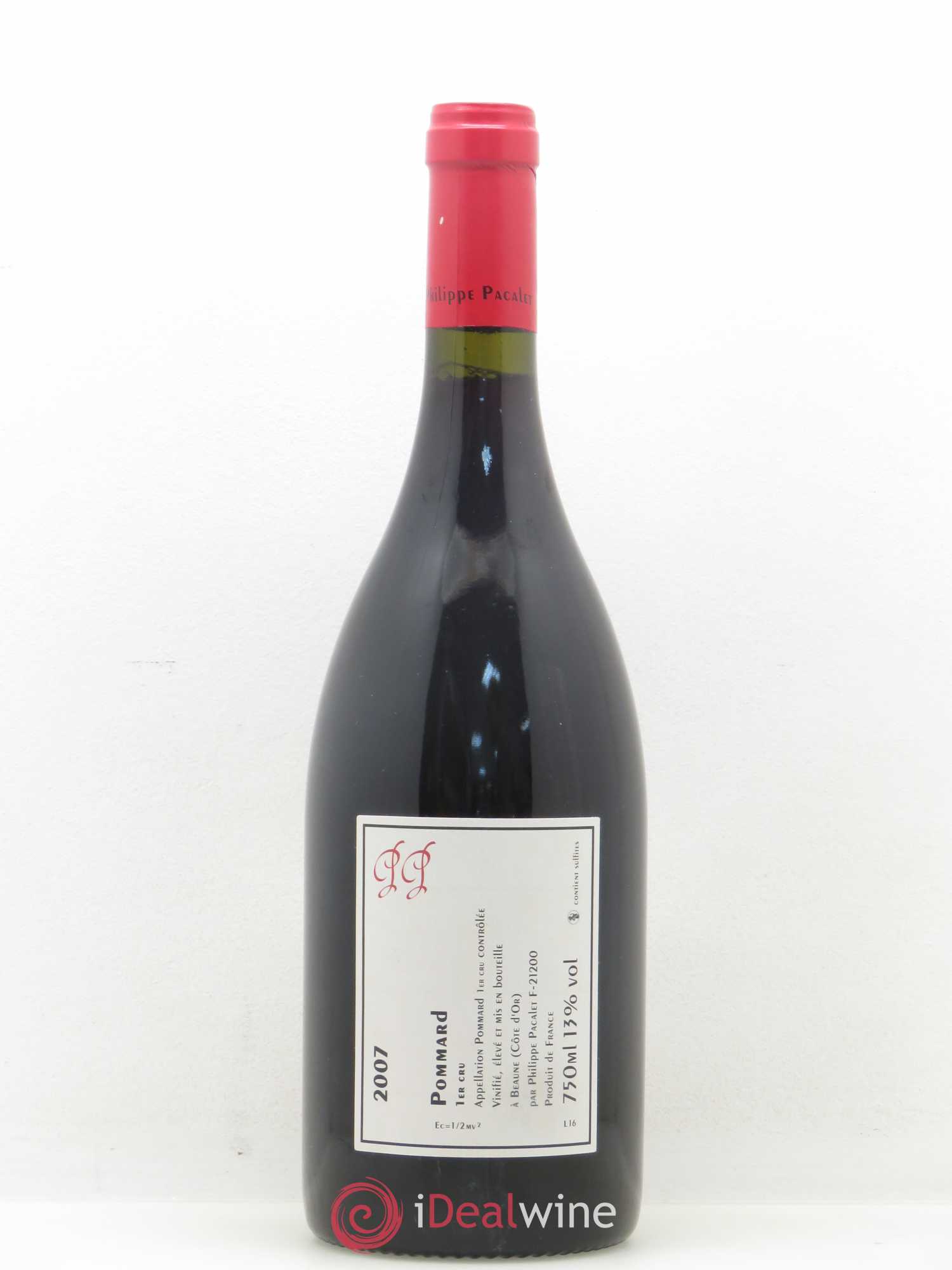 Pommard 1er Cru Philippe Pacalet 2007 - Lot de 1 bouteille - 1