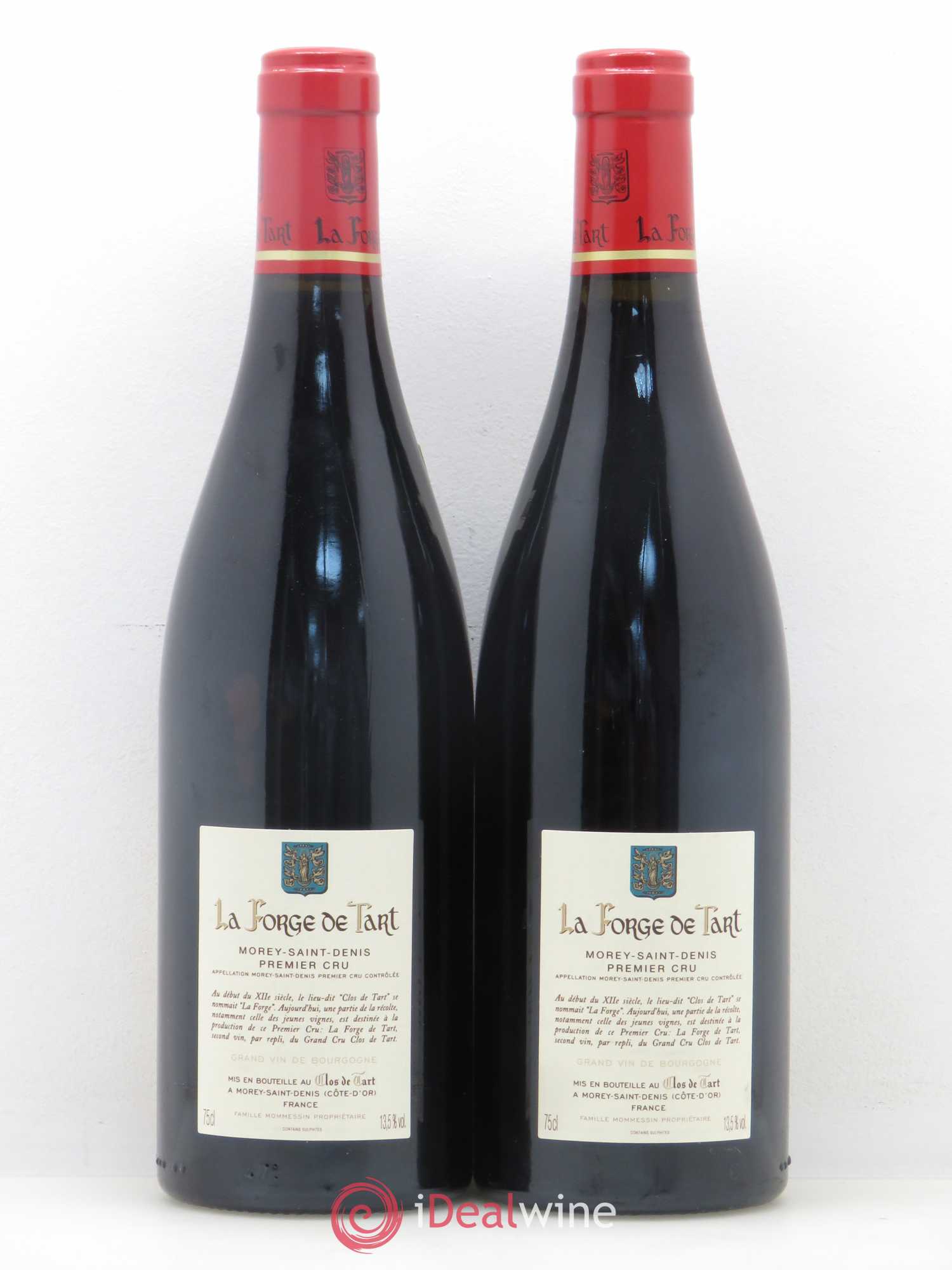 Morey-Saint-Denis 1er Cru La Forge de Tart Clos de Tart 2008 - Lot de 2 bouteilles - 1