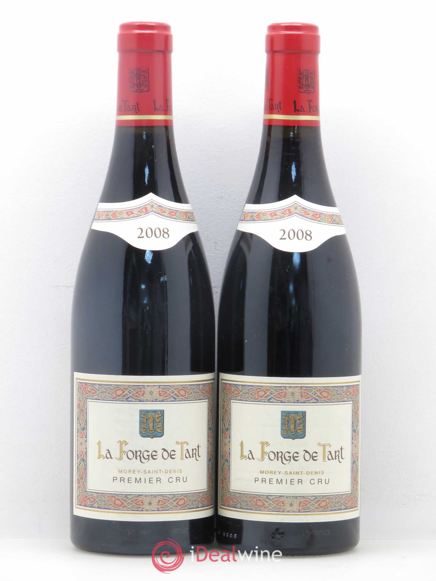 Morey-Saint-Denis 1er Cru La Forge de Tart Clos de Tart 2008 - Lot de 2 bouteilles - 0