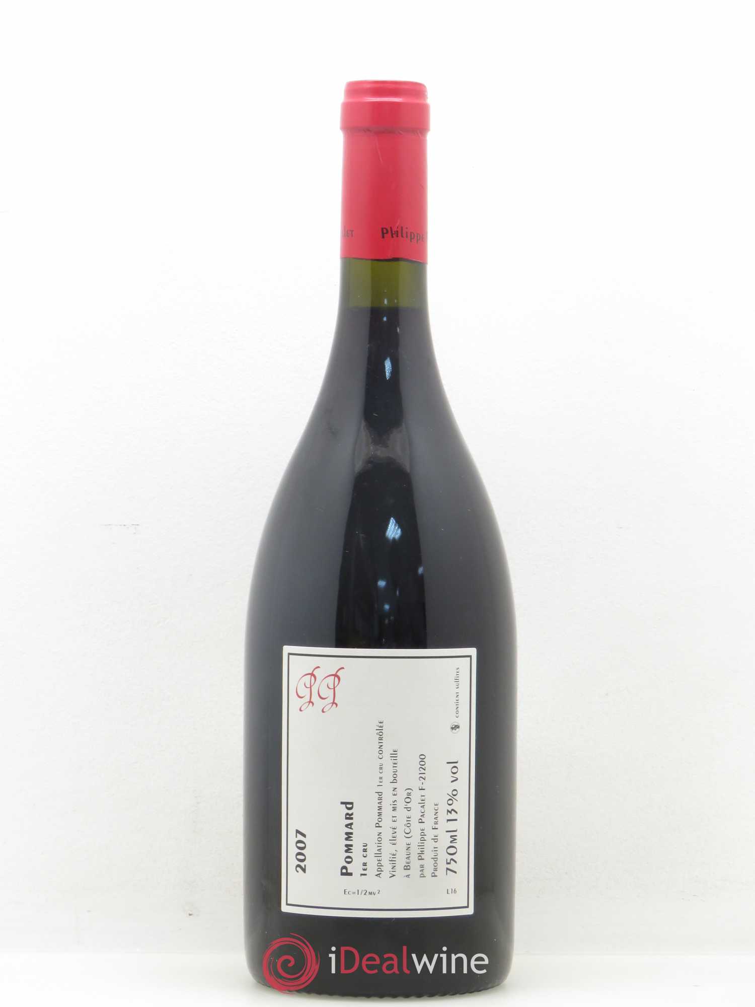 Pommard 1er Cru Philippe Pacalet 2007 - Lot de 1 bouteille - 1