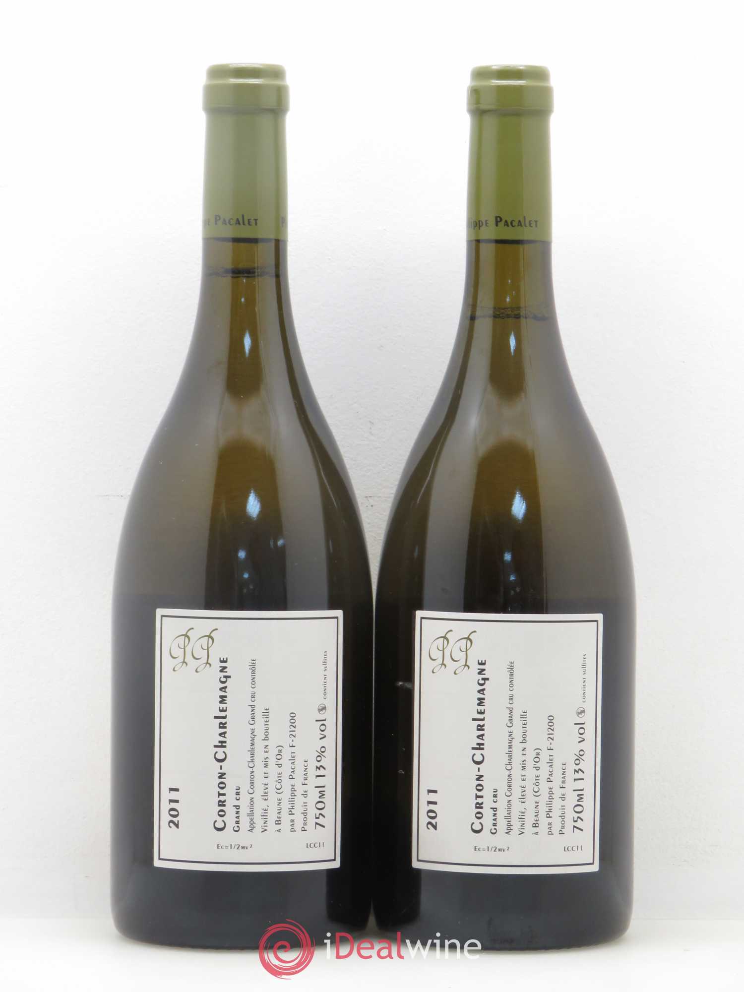Corton-Charlemagne Grand Cru Philippe Pacalet 2011 - Posten von 2 Flaschen - 1