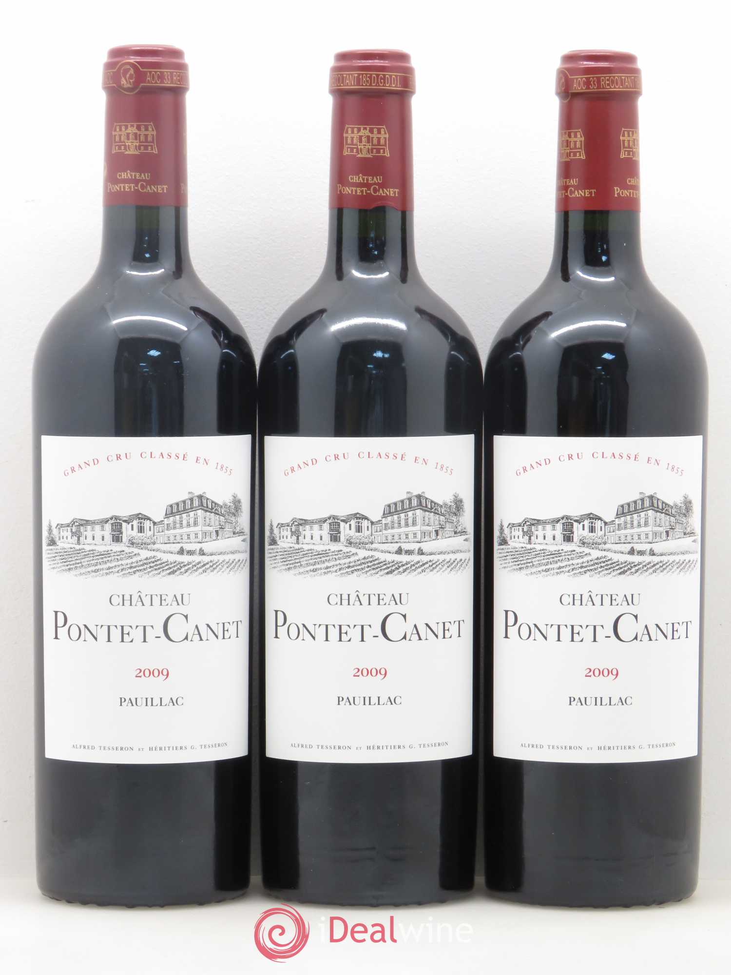 Château Pontet Canet 5ème Grand Cru Classé 2009 - Lot de 12 bouteilles - 7