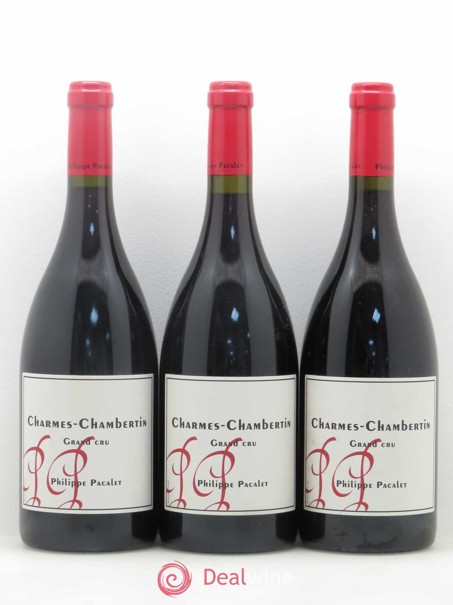Charmes-Chambertin Grand Cru Philippe Pacalet 2010 - Lot de 3 bouteilles - 0