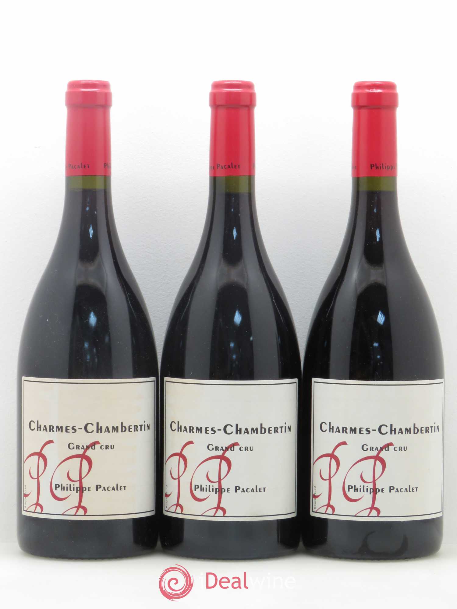 Charmes-Chambertin Grand Cru Philippe Pacalet 2010 - Lot de 3 bouteilles - 0