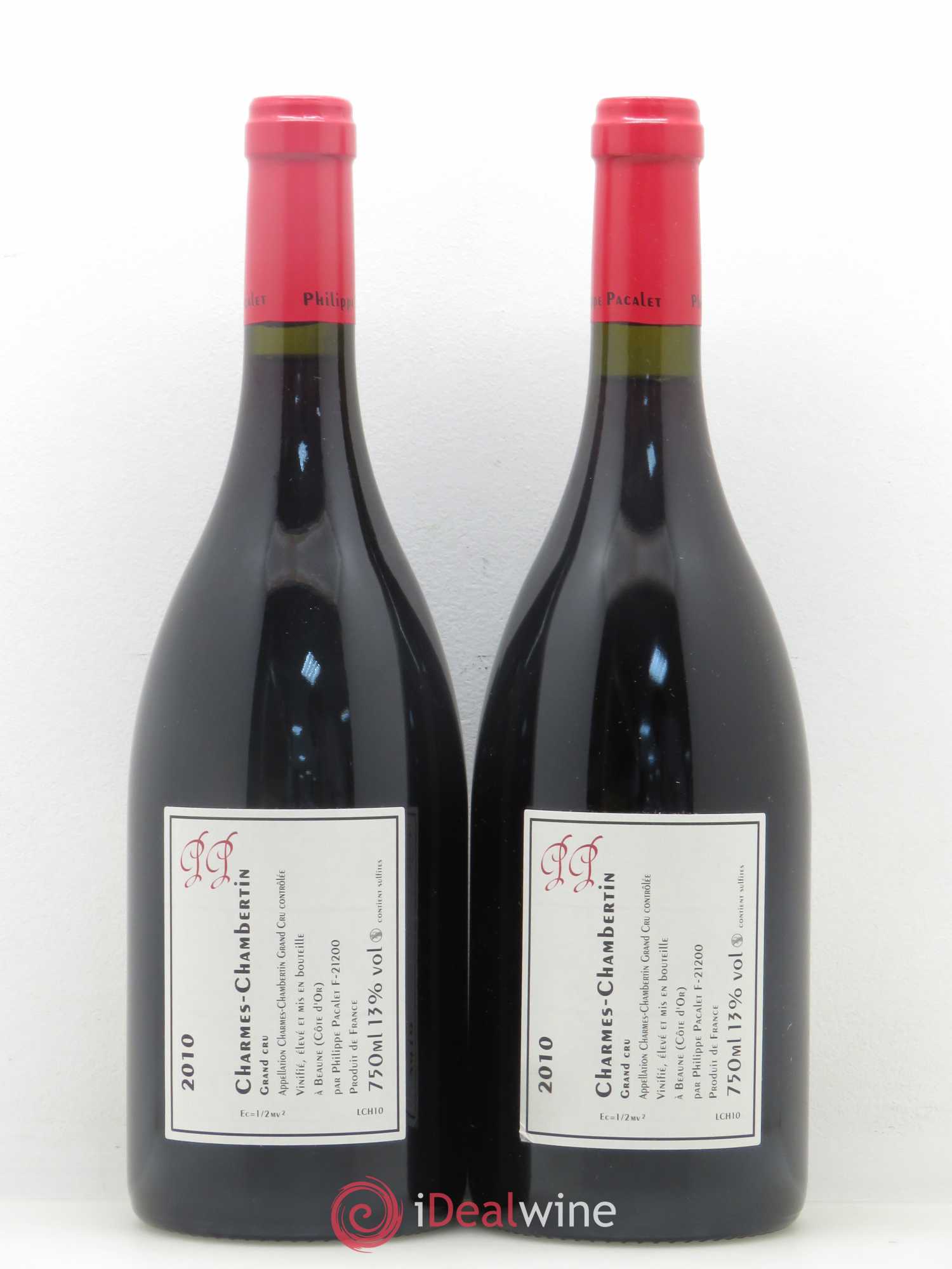 Charmes-Chambertin Grand Cru Philippe Pacalet 2010 - Lot de 2 bouteilles - 1
