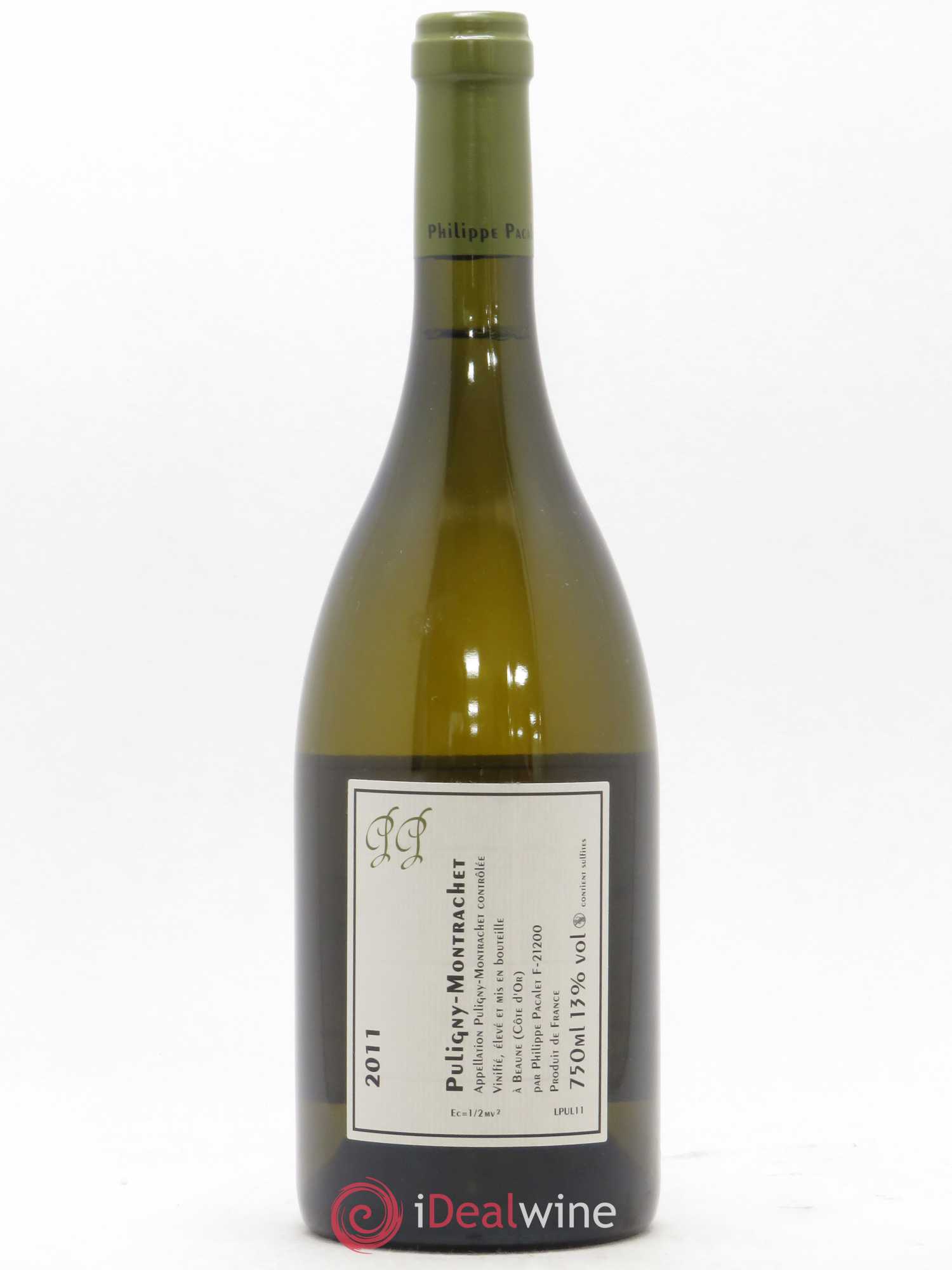 Puligny-Montrachet Philippe Pacalet 2011 - Lot de 1 bouteille - 1