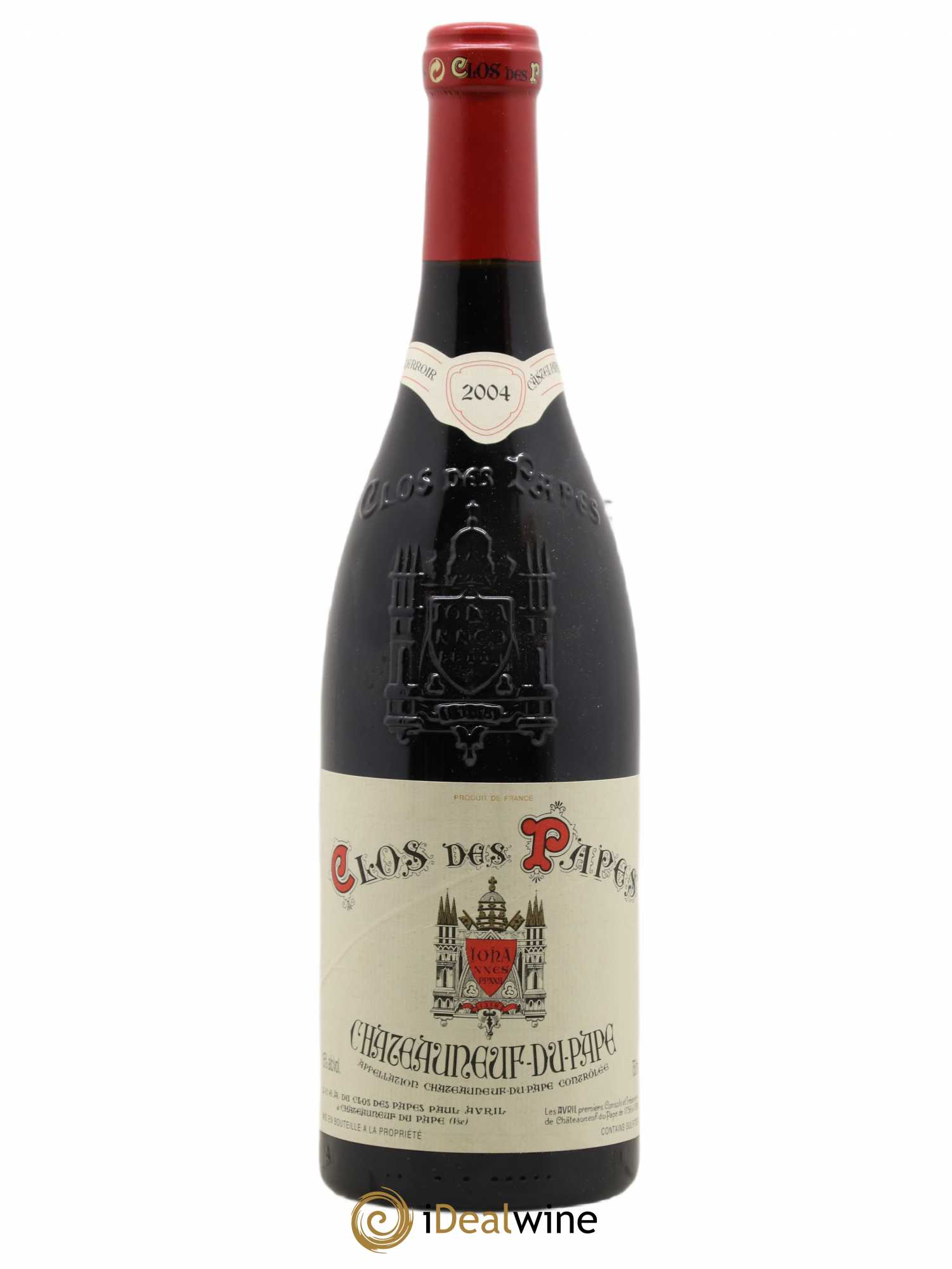 Châteauneuf-du-Pape Clos des Papes - Paul Avril 2004 - Lot de 1 bouteille - 0