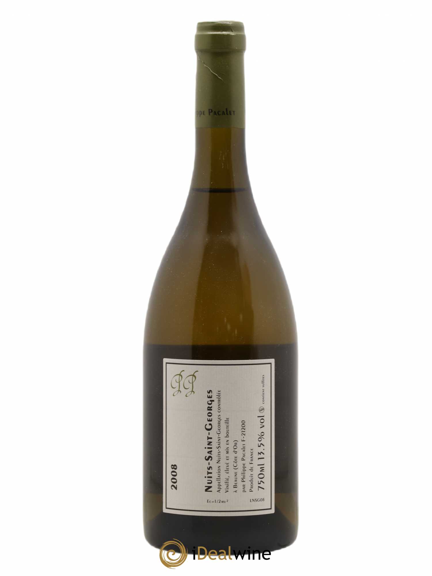 Nuits-Saint-Georges Philippe Pacalet 2008 - Lot de 1 bouteille - 1