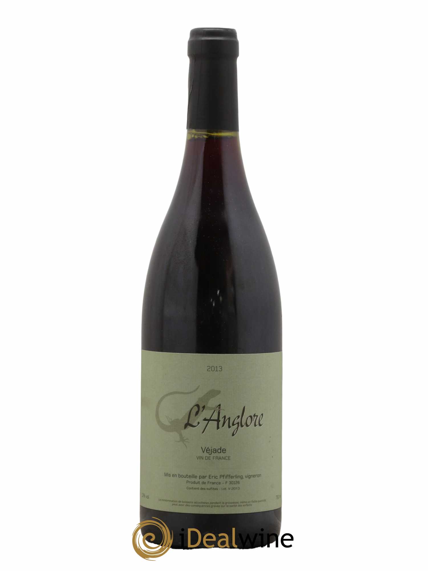 Vin de France Véjade L'Anglore 2013 - Lot de 1 bouteille - 0