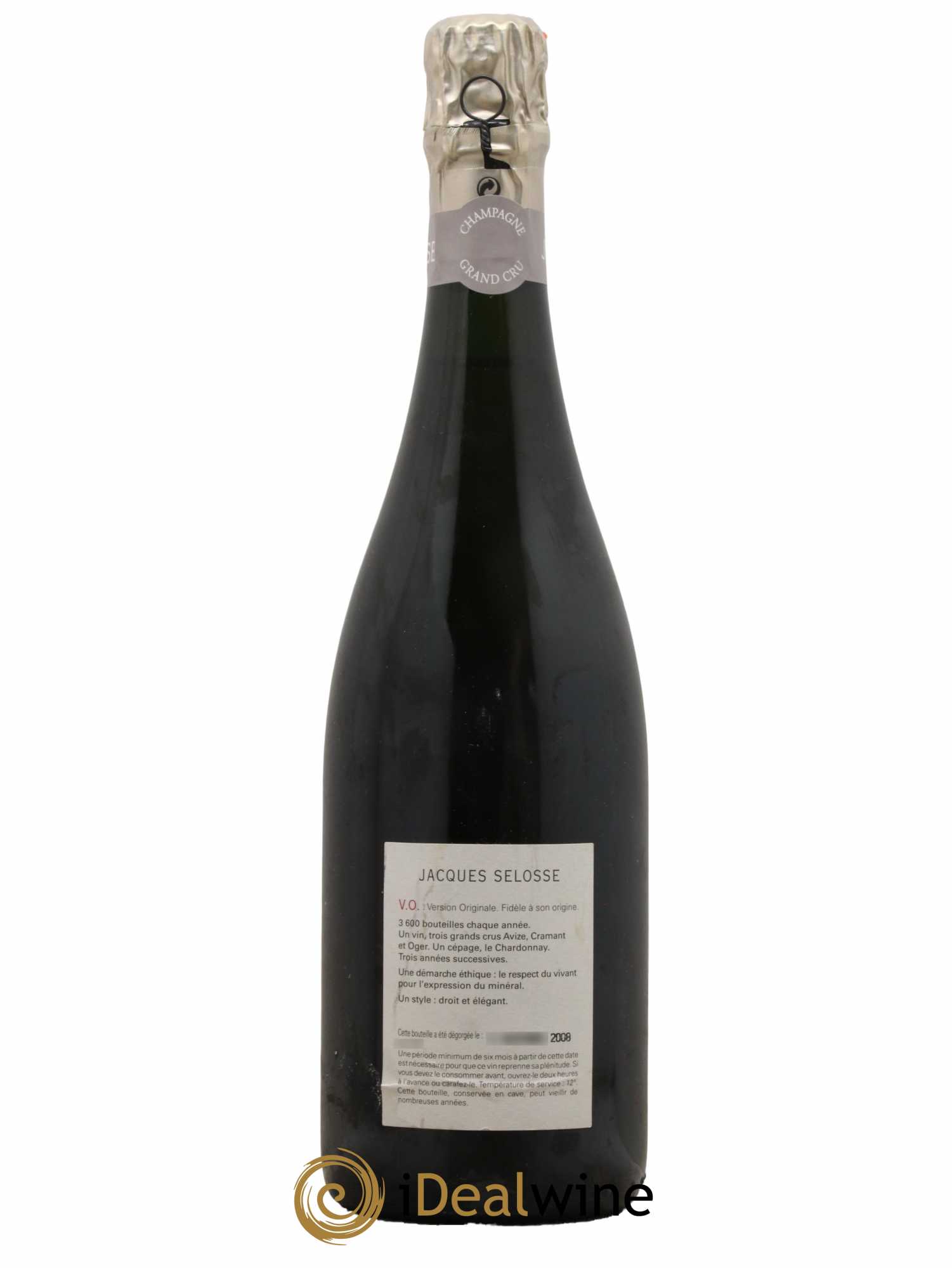 Version Originale Jacques Selosse - Lot of 1 bottle - 1