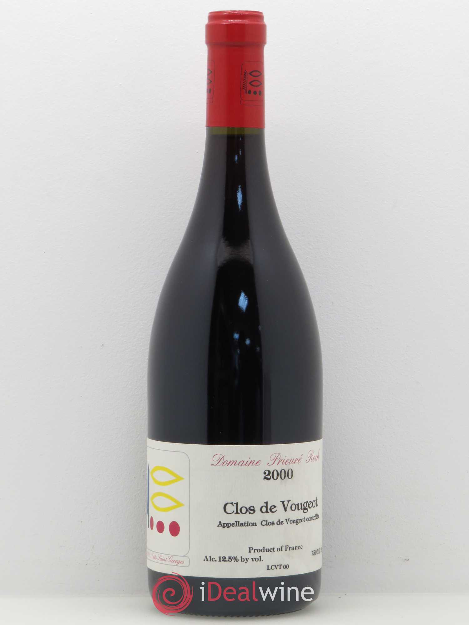 Clos de Vougeot Grand Cru Prieuré Roch 2000 - Posten von 1 Flasche - 0